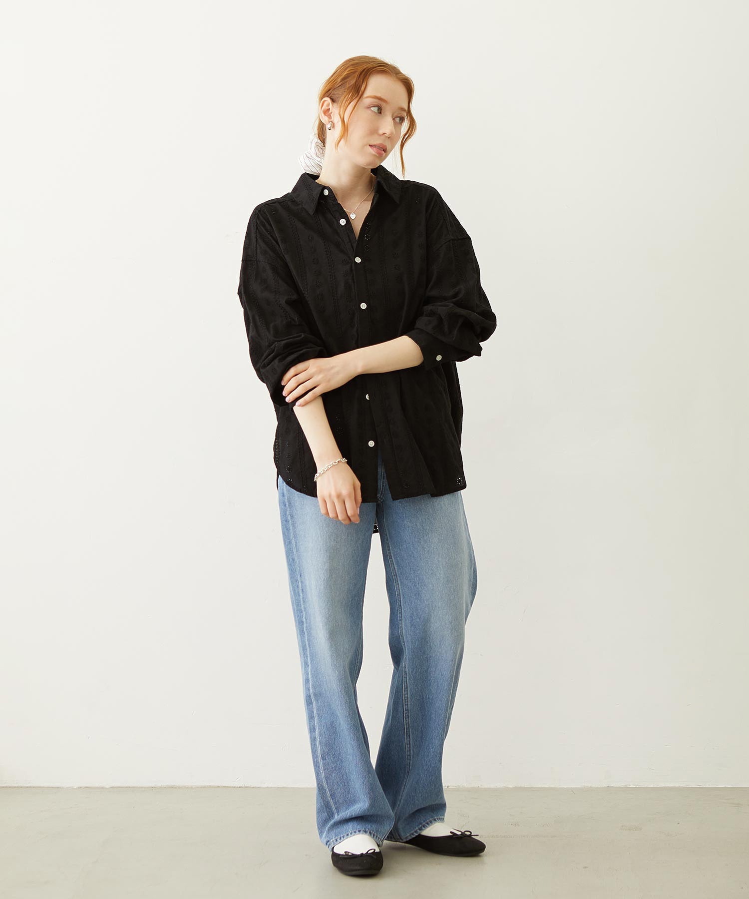 2WAY OVERSIZED SHIRT