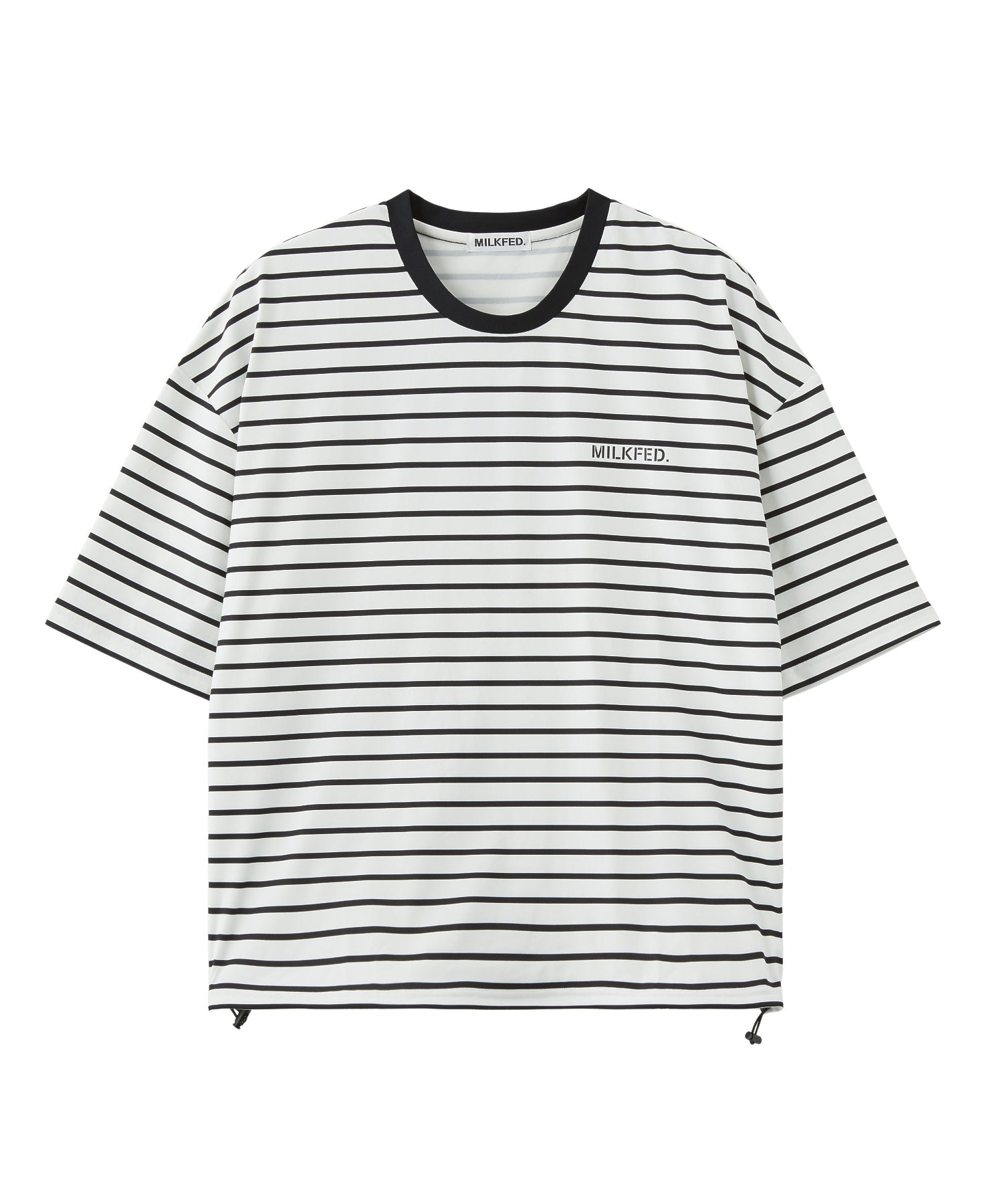 MILKFED. DRAWSTRING BIG S/S TEE