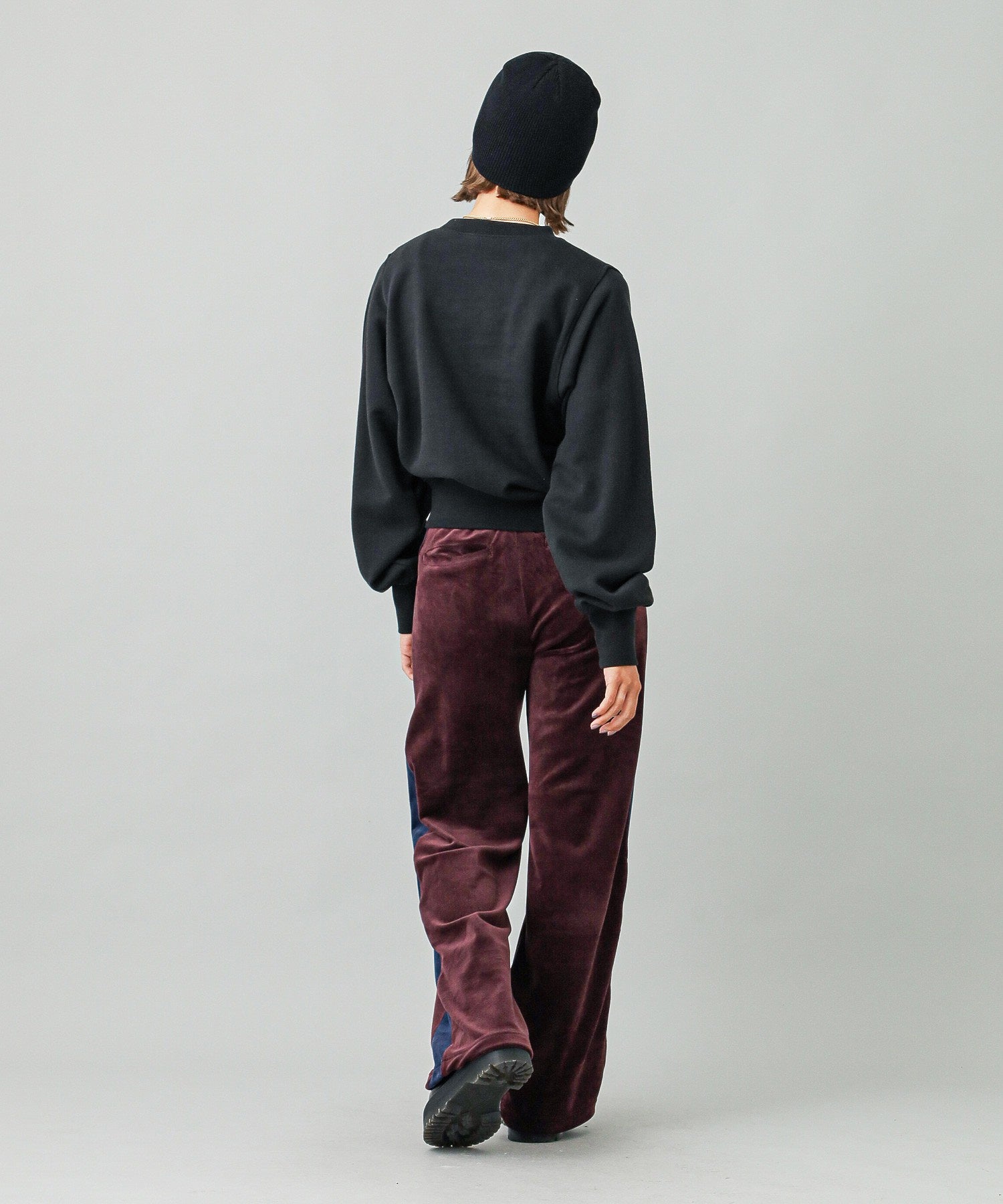 VELOUR TRACK PANTS