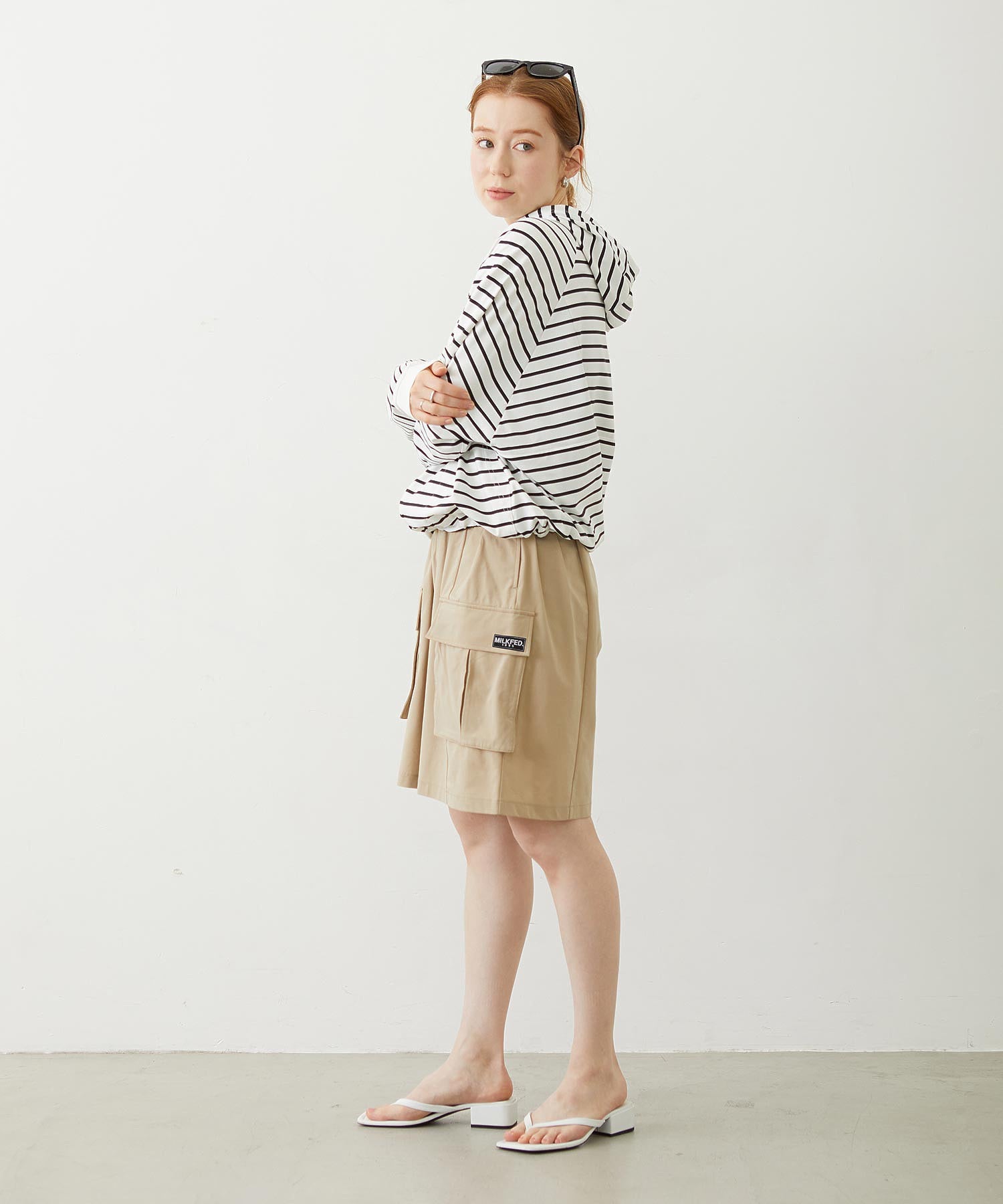 RASH GUARD ZIP HOODIE