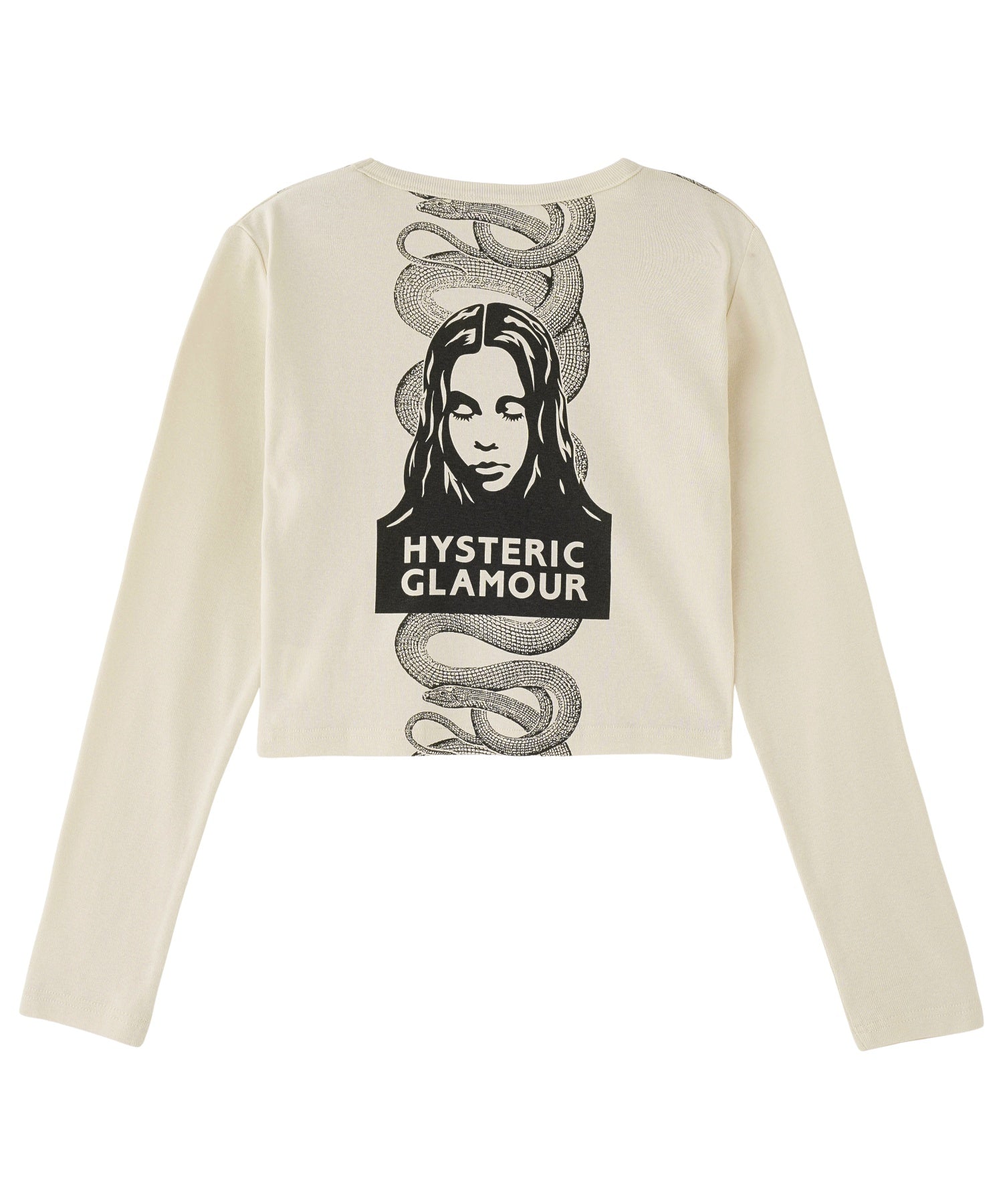 X-girl x HYSTERIC GLAMOUR L/S COMPACT TOP