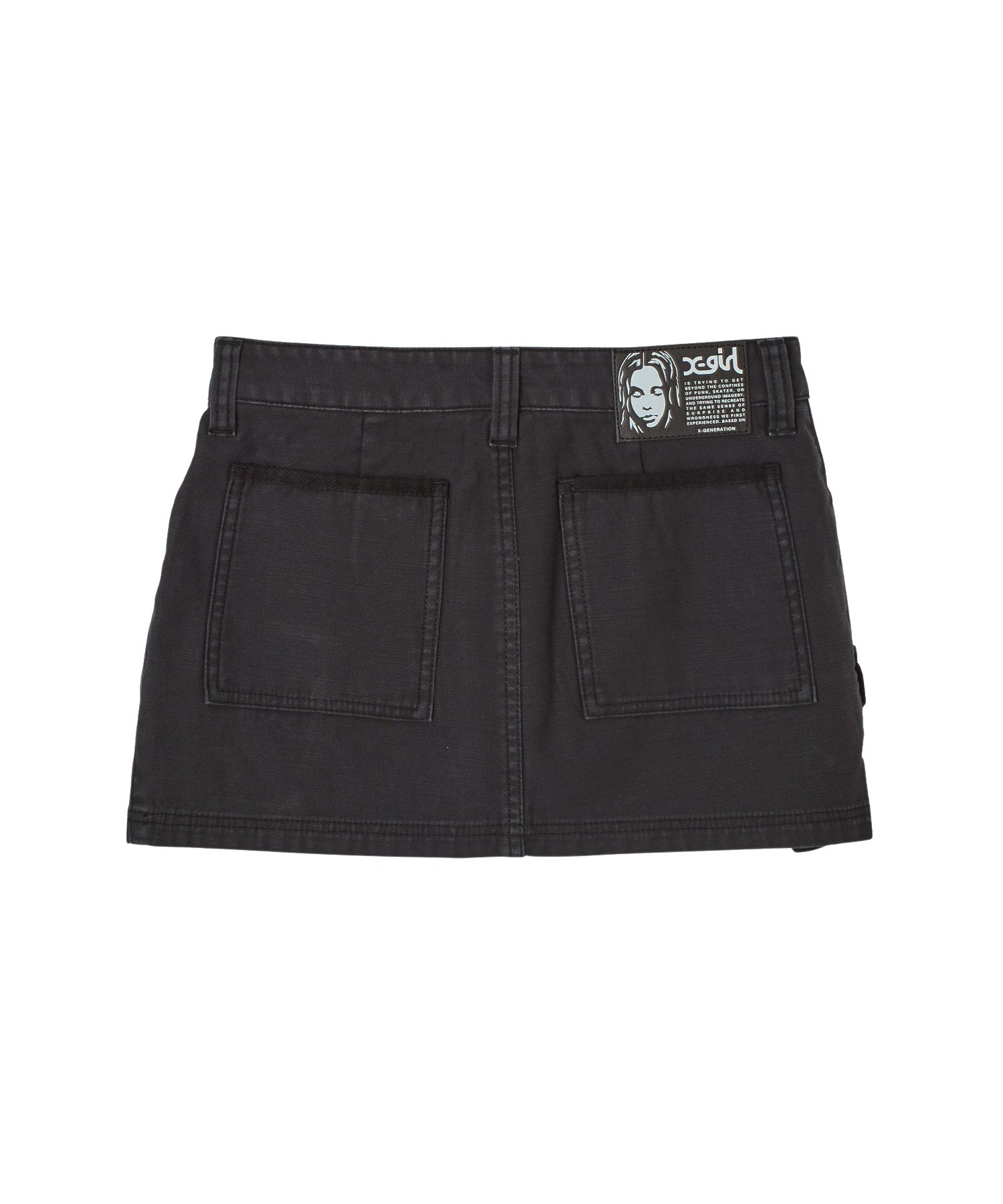 MULTI POCKET MINI SKIRT