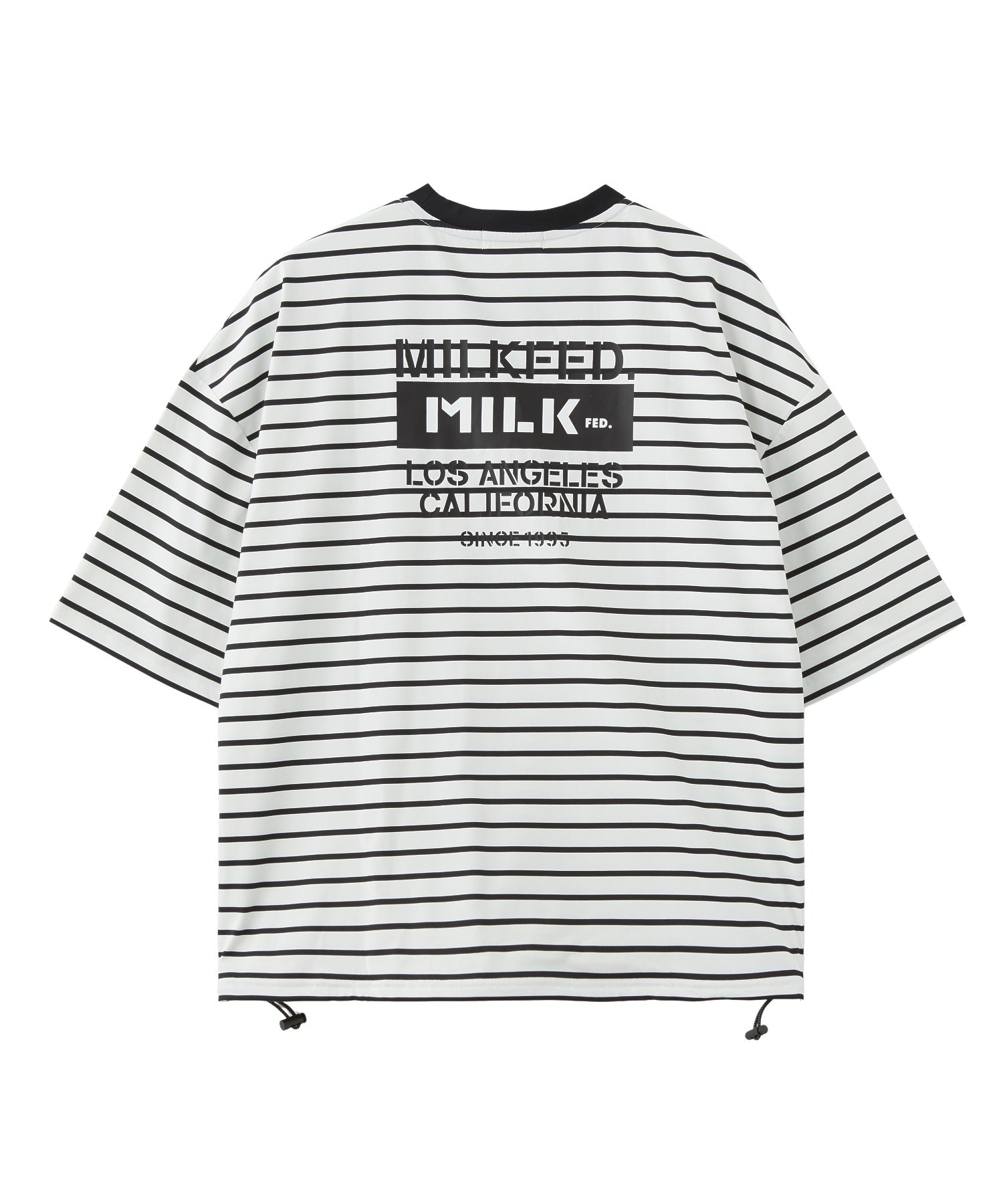 MILKFED. DRAWSTRING BIG S/S TEE