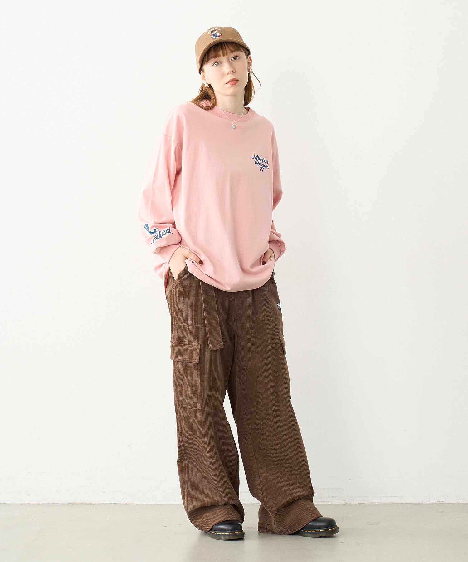 CORDUROY CARGO PANTS