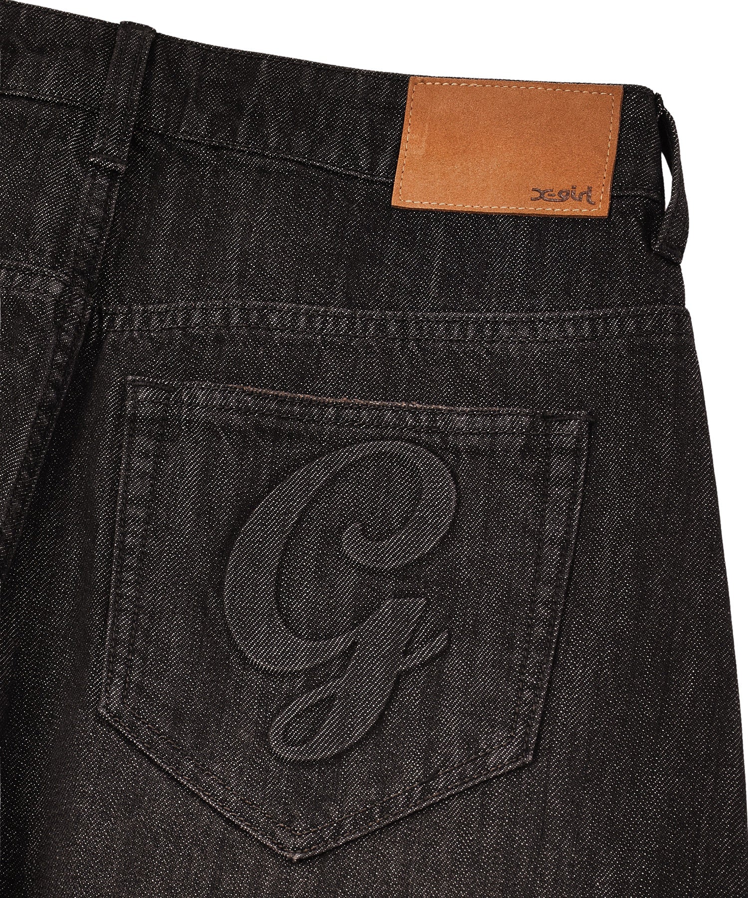 DISTRESSED BAGGY DENIM PANTS
