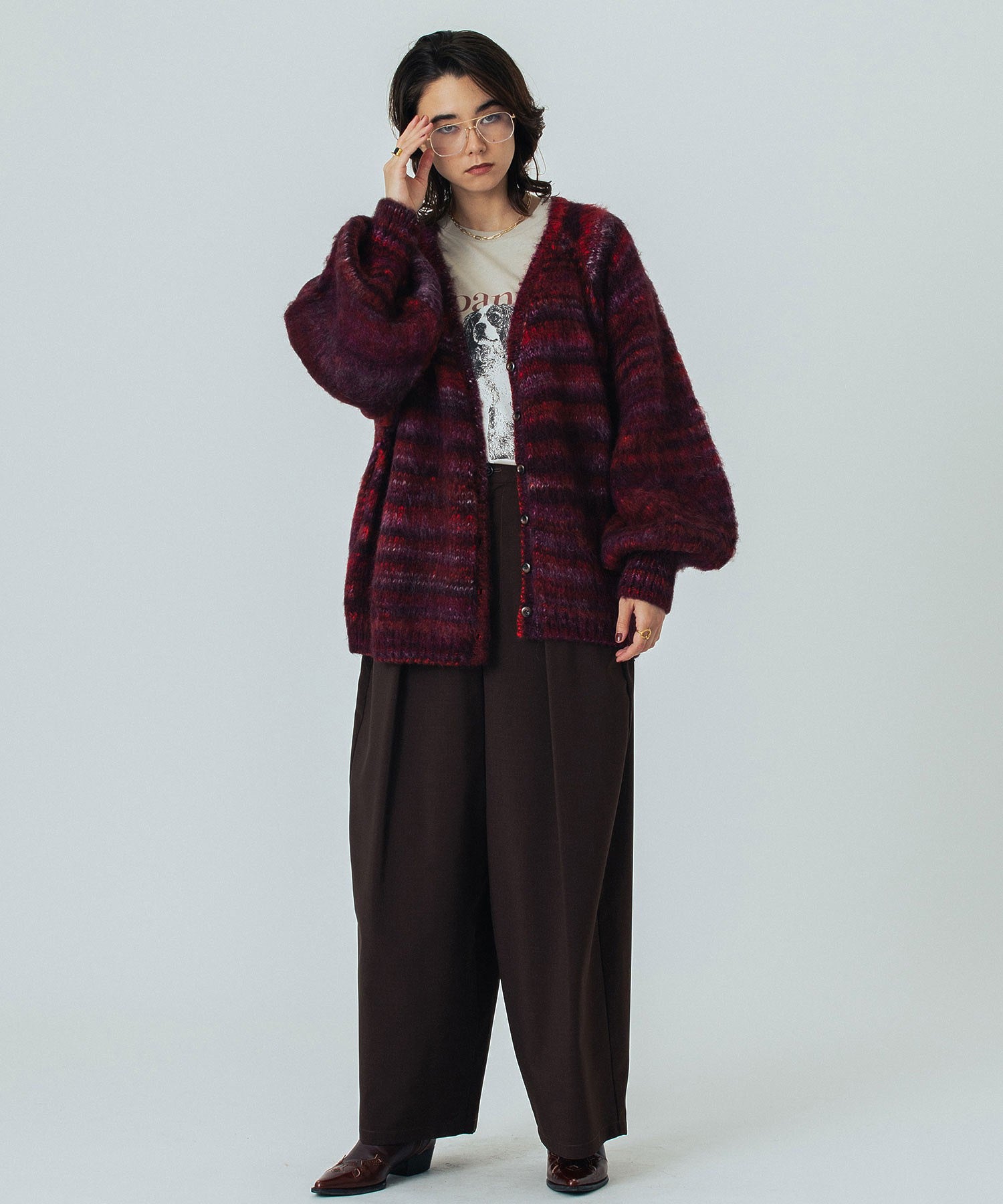 model:172cm 着用サイズ:M