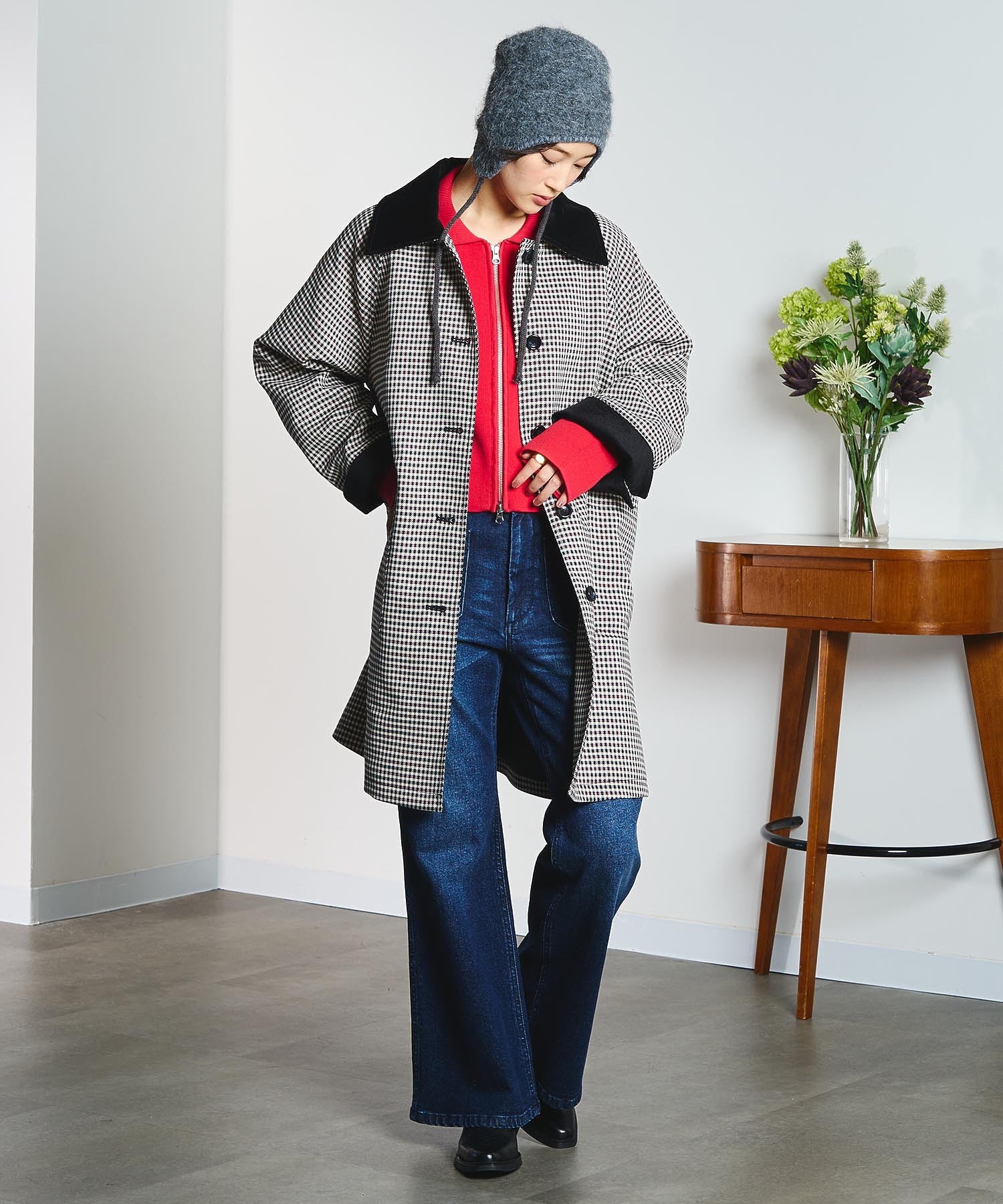 model:166cm 着用サイズ:S