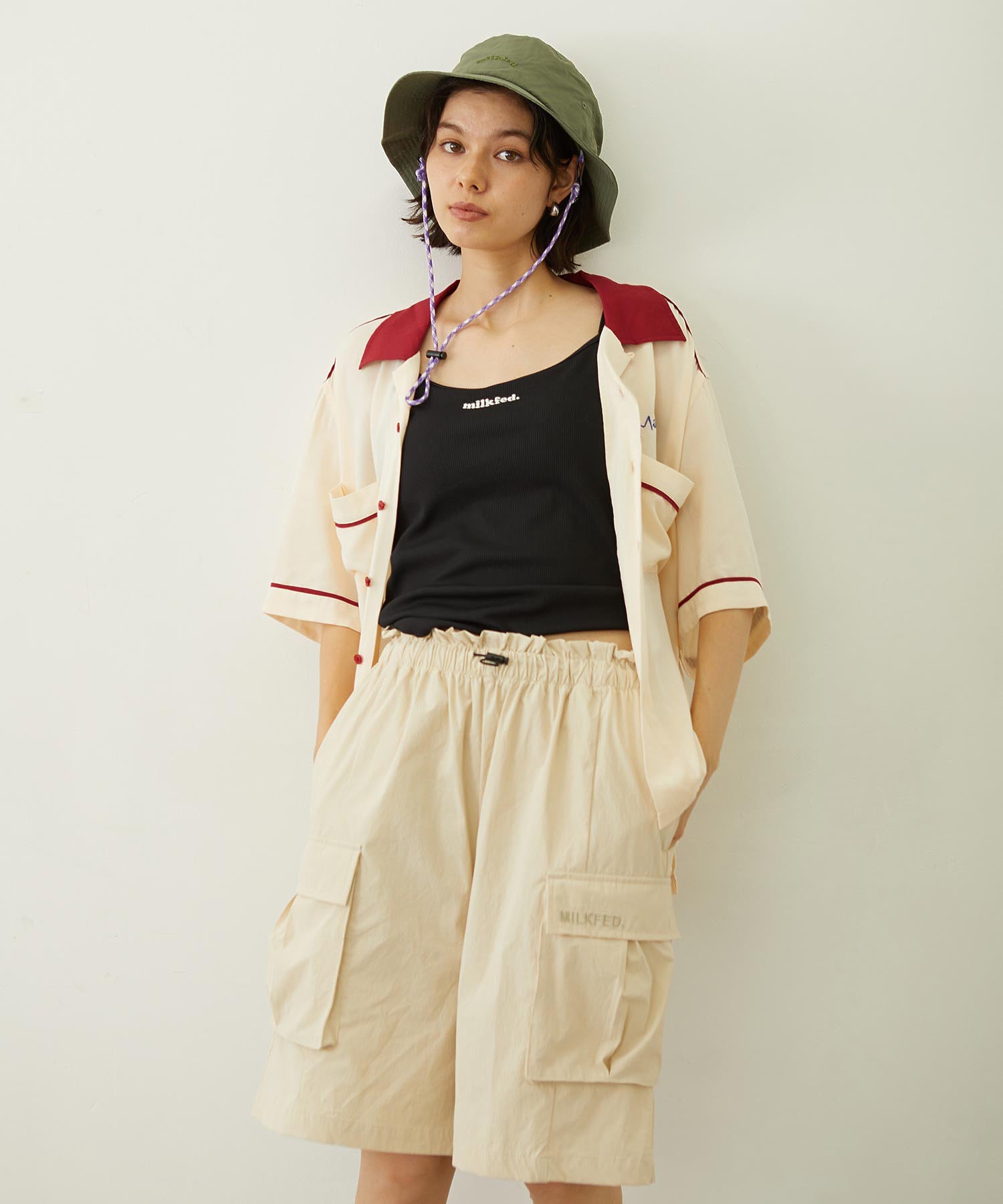 MILKFED. ×OP CARGO SHORTS