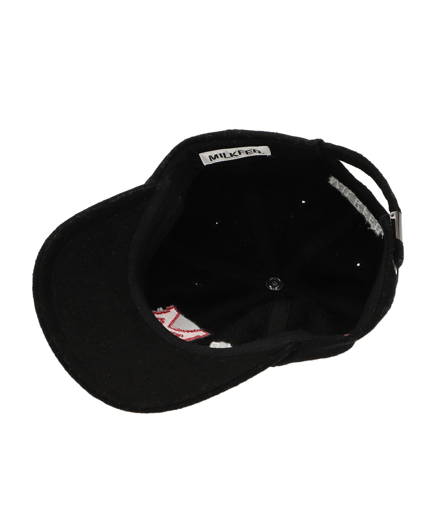 CHENILLE LOGO EMBROIDERY MELTON CAP