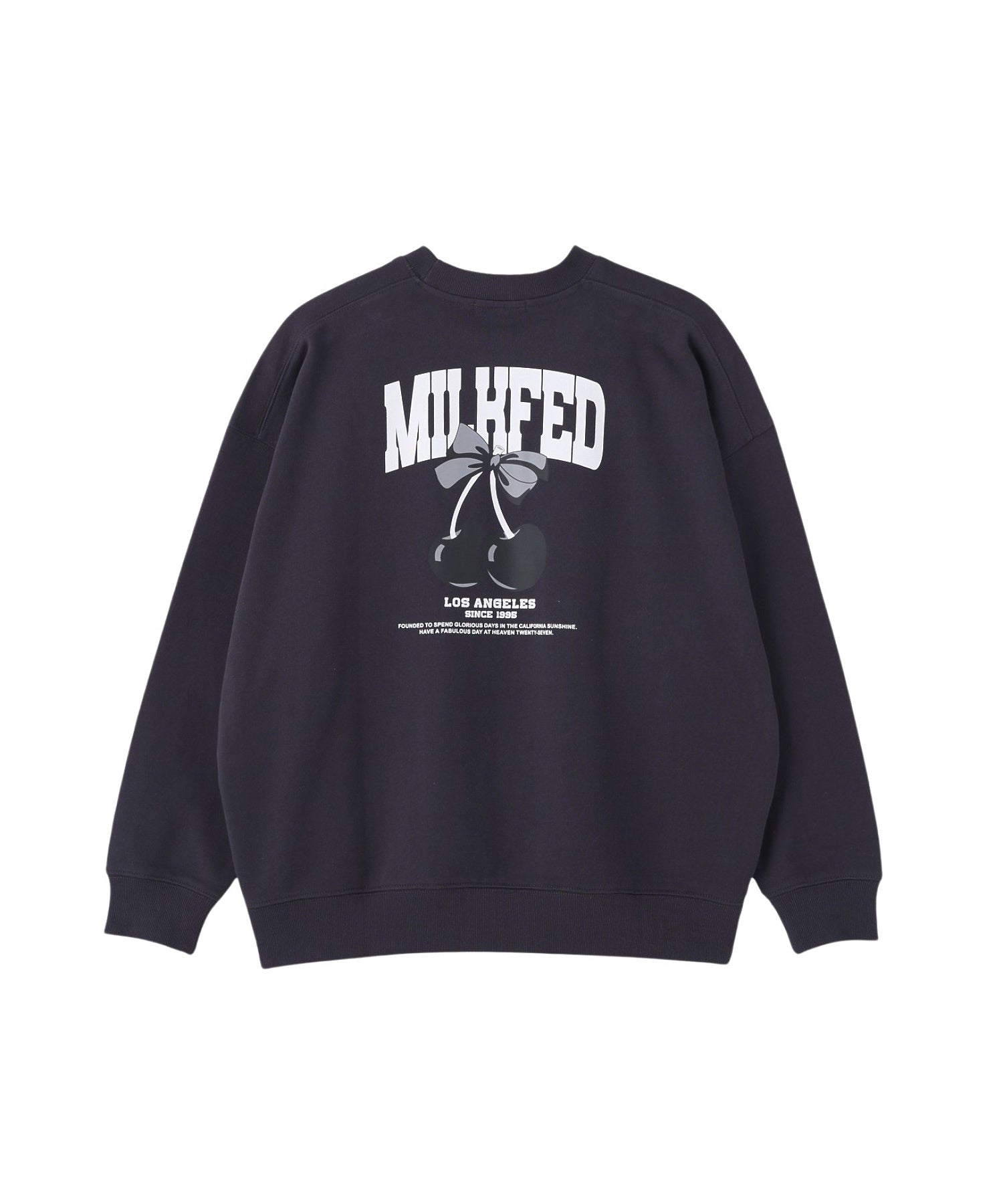 RIBBON AND CHERRY SWEAT TOP