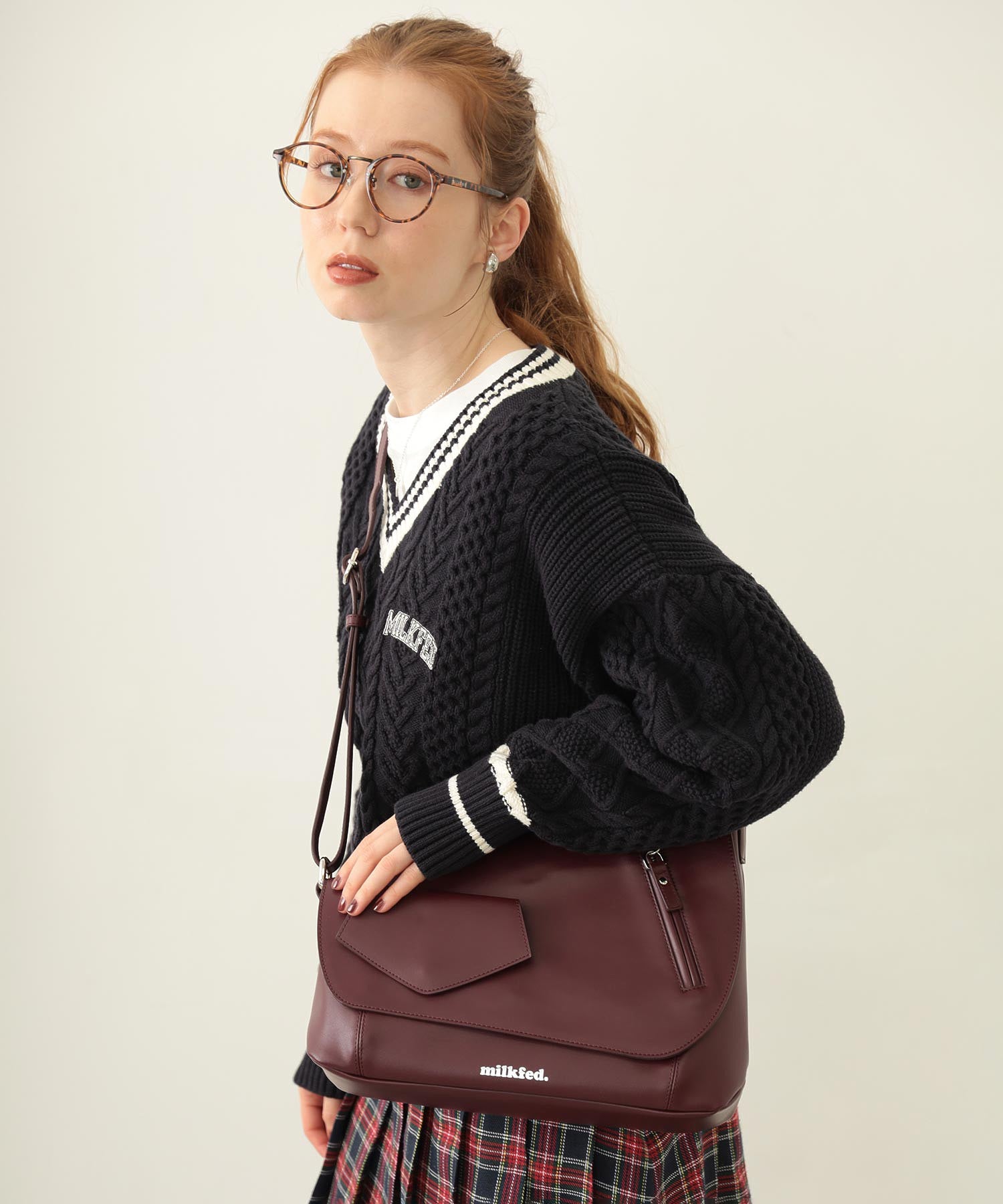 ASYMMETRY FLAP BAG