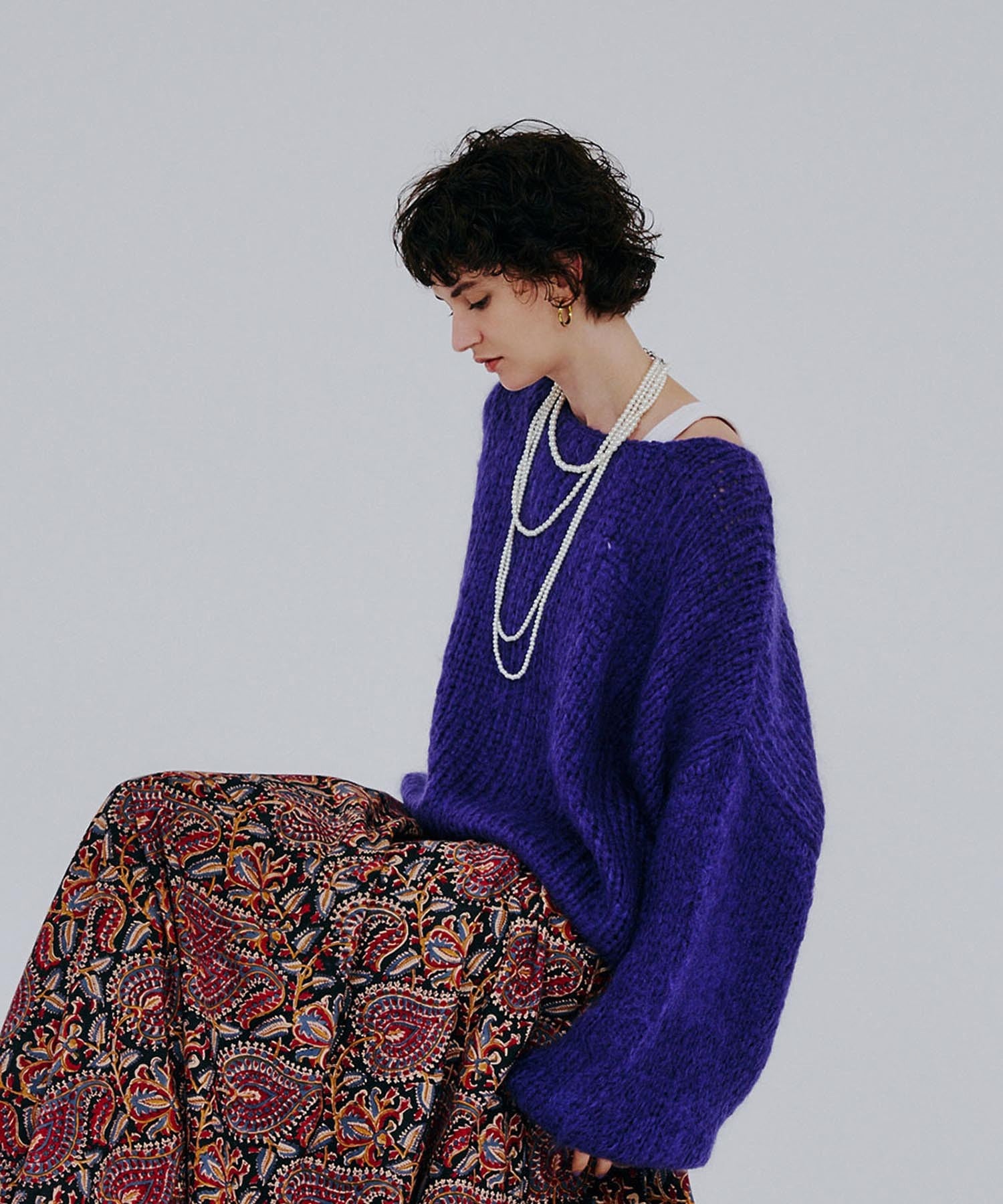 mici/CHUNKY SWEATER