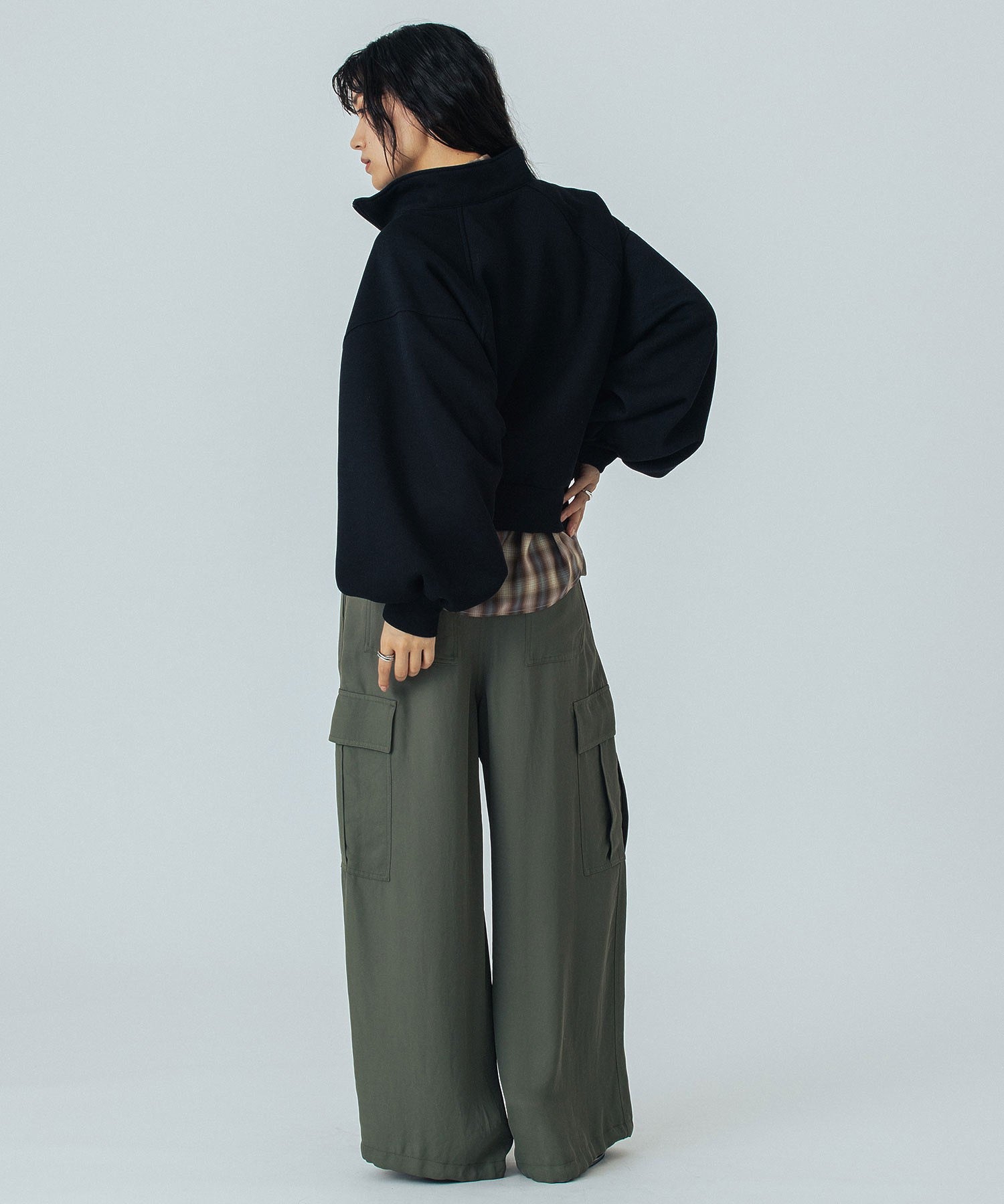 model:167cm 着用サイズ:S