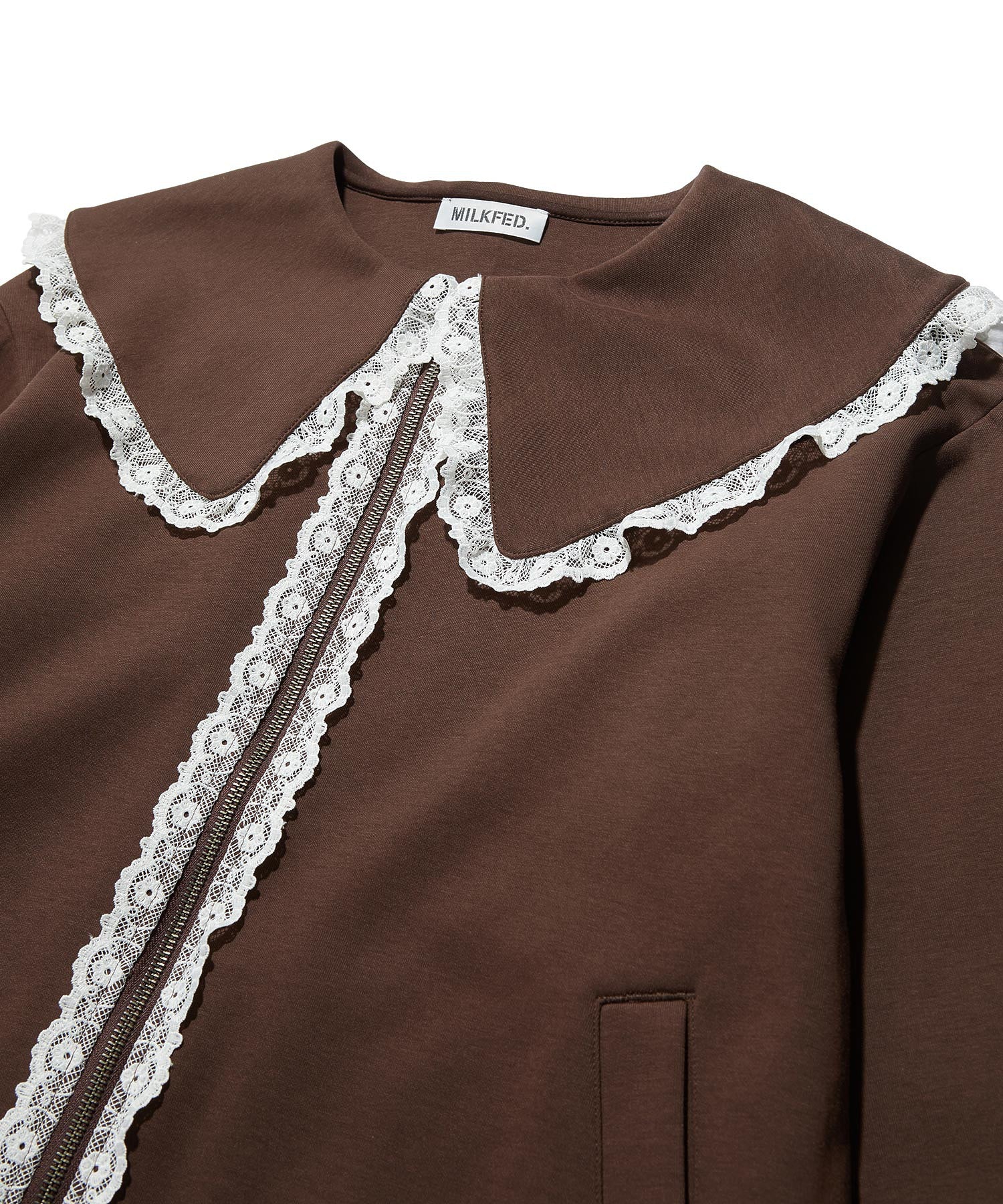 BIG COLLAR LACE JACKET