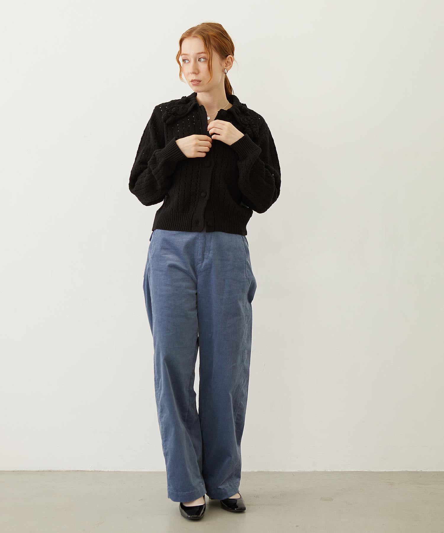 STRAWBERRY KNIT CARDIGAN