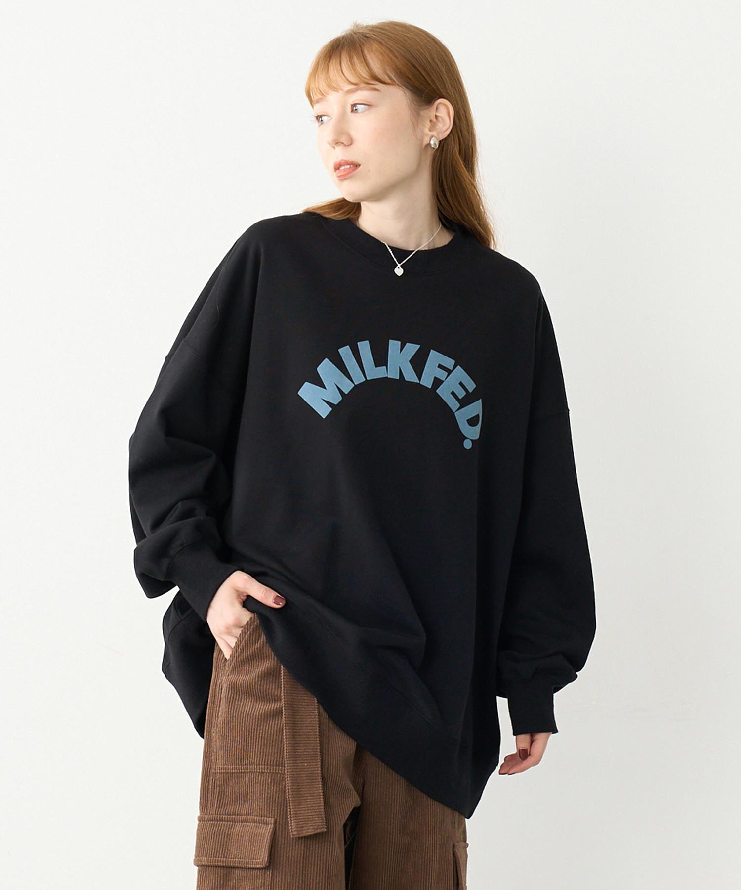 LOGO BIG SWEAT TOP