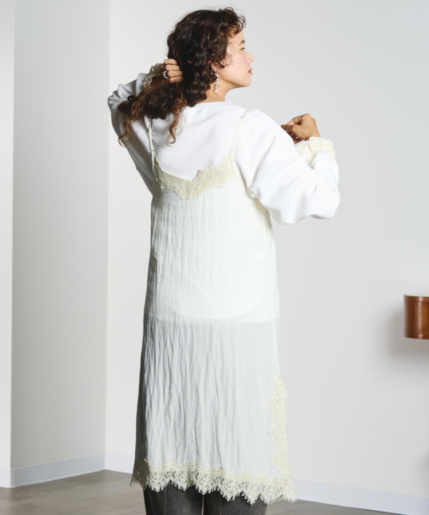 model:165cm 着用サイズ:ONE SIZE