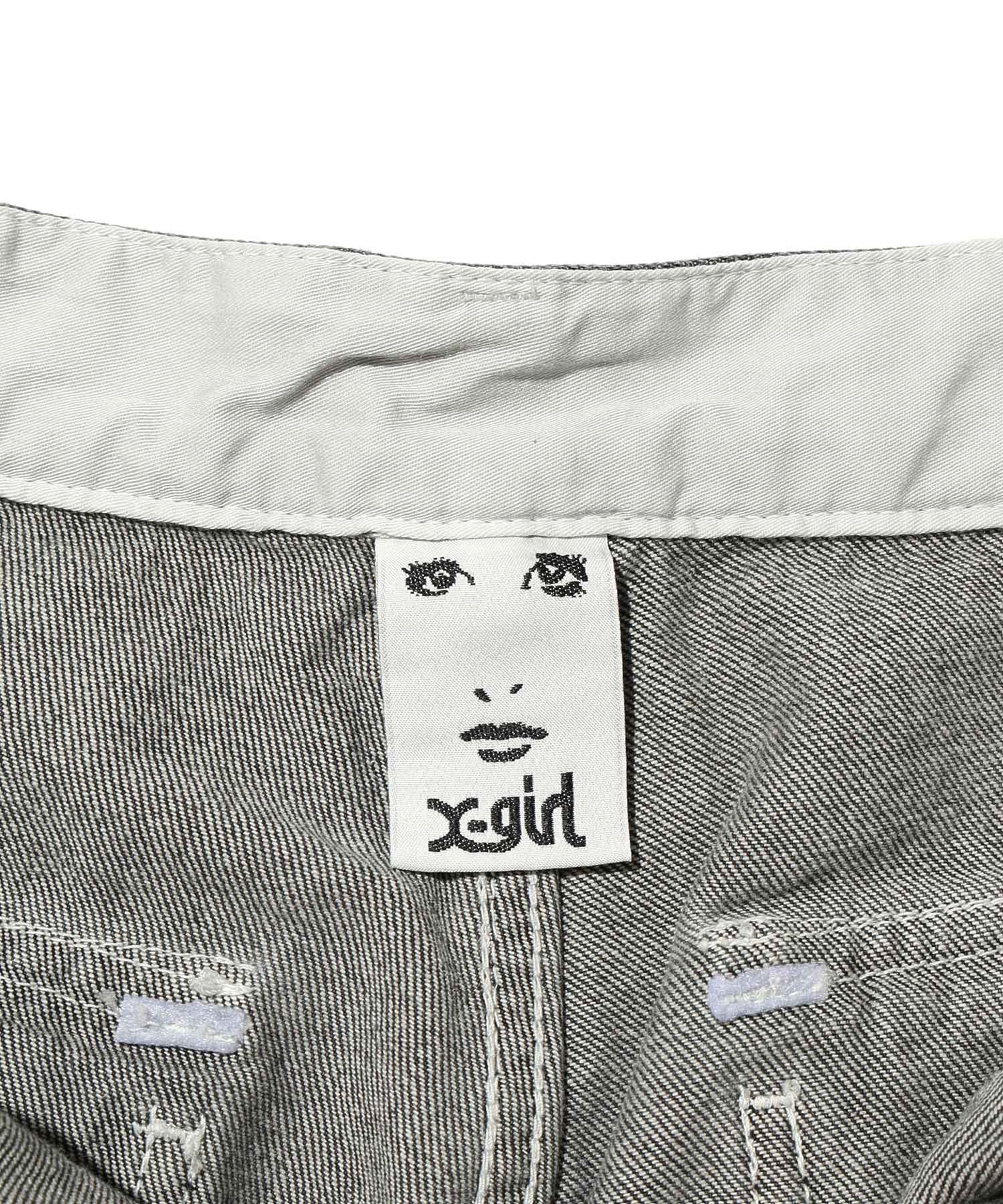 FACE WIDE CARGO PANTS X-girl