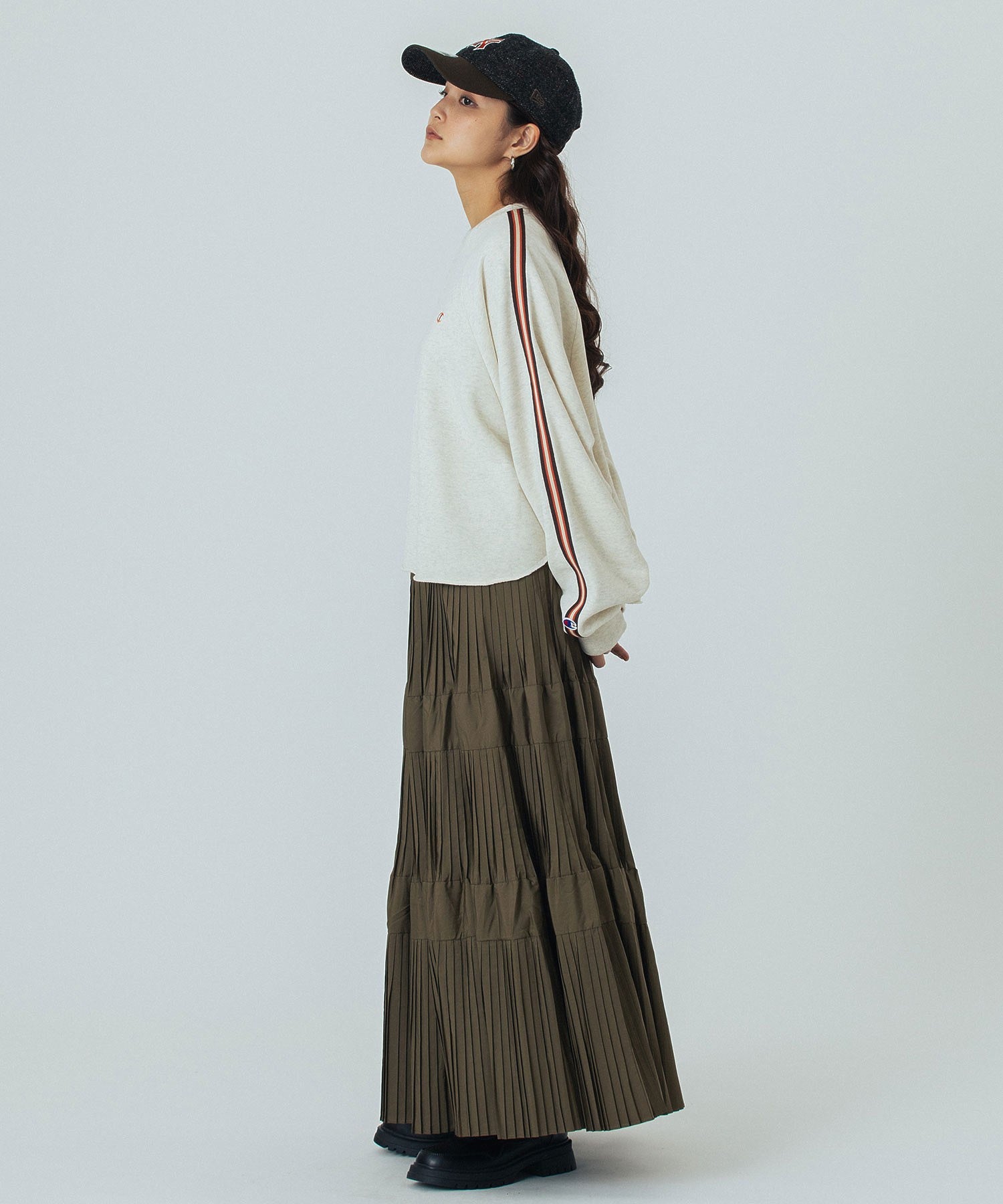 【Champion別注】ROSE BUD×Champion SIDE LINE SWEAT