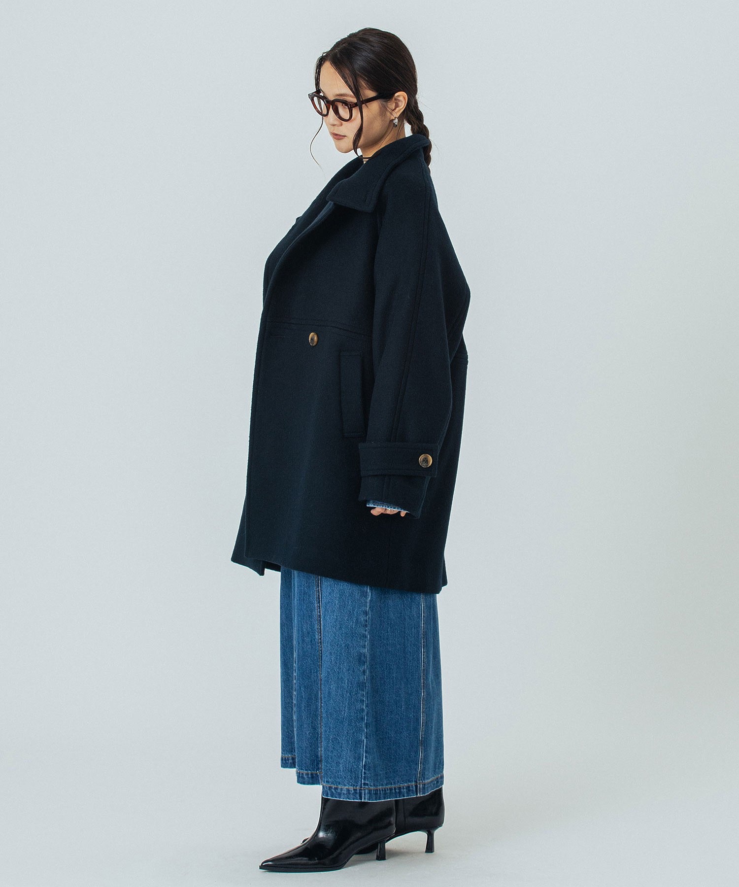 model:160cm 着用サイズ:S