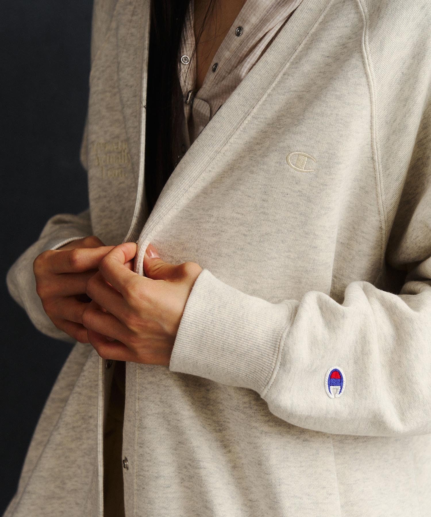 Champion別注/SWEAT CARDIGAN