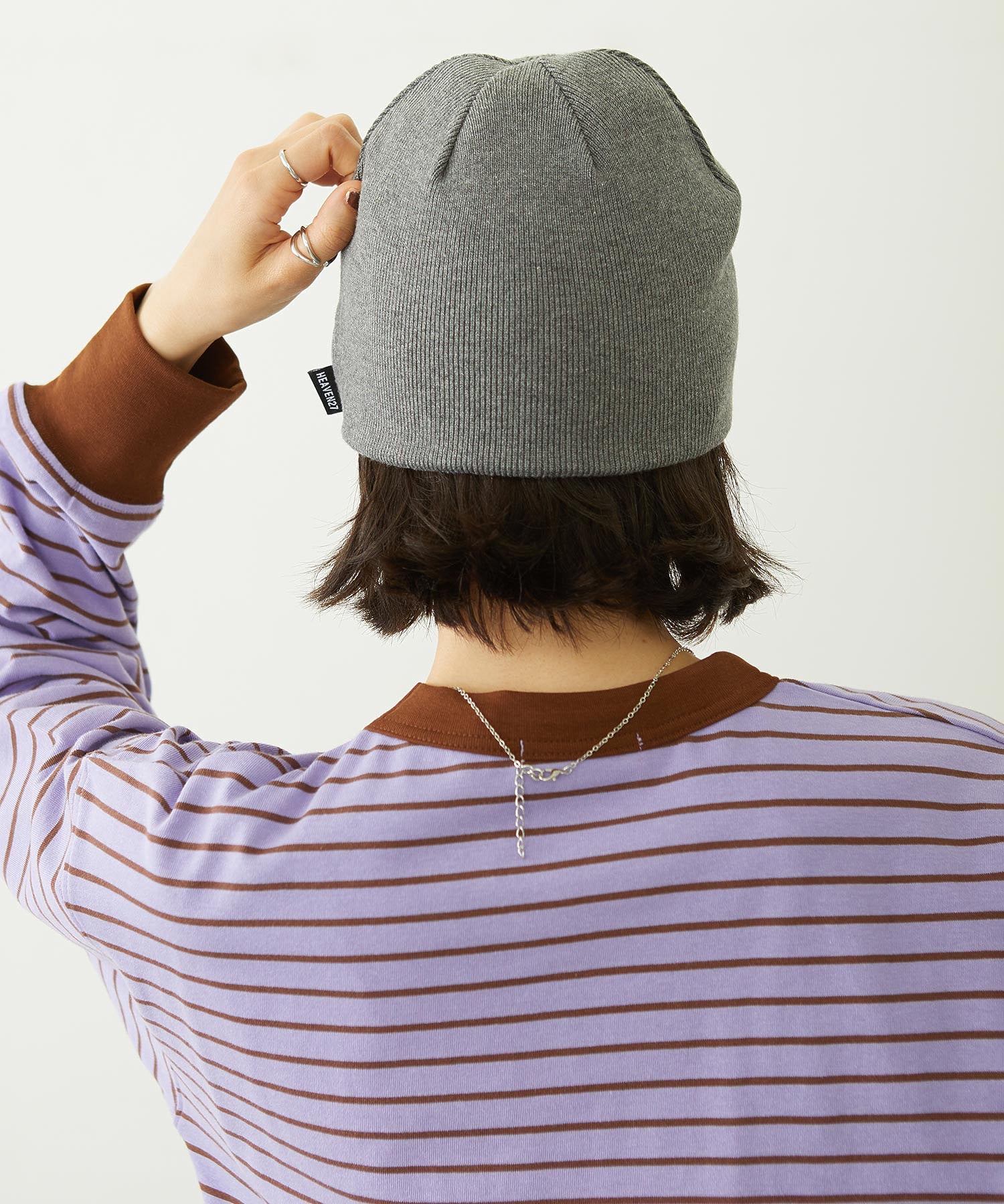REVERSIBLE ICING KNIT CAP