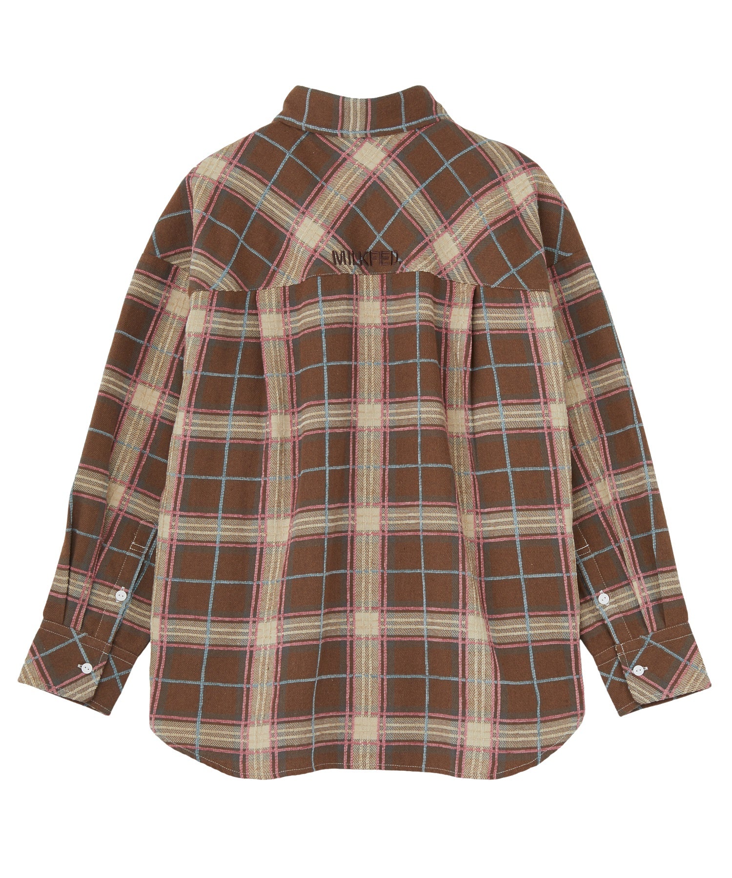 LOGO PLAID SHIRT