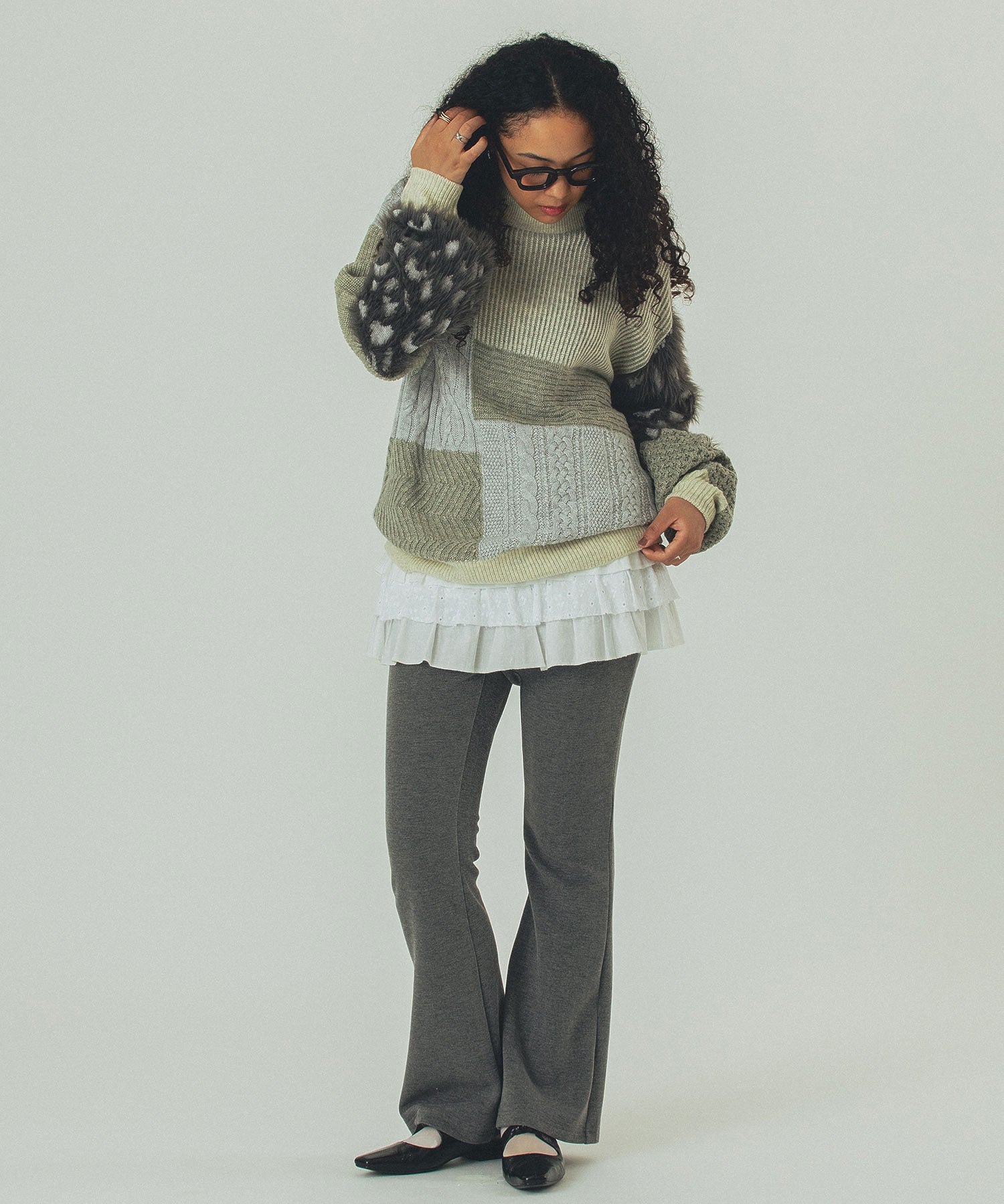 model:168cm 着用サイズ:ONE SIZE