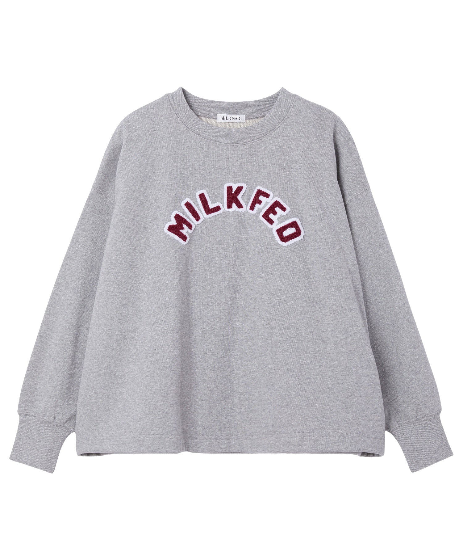PATCH DRAWSTRING BIG SWEAT TOP