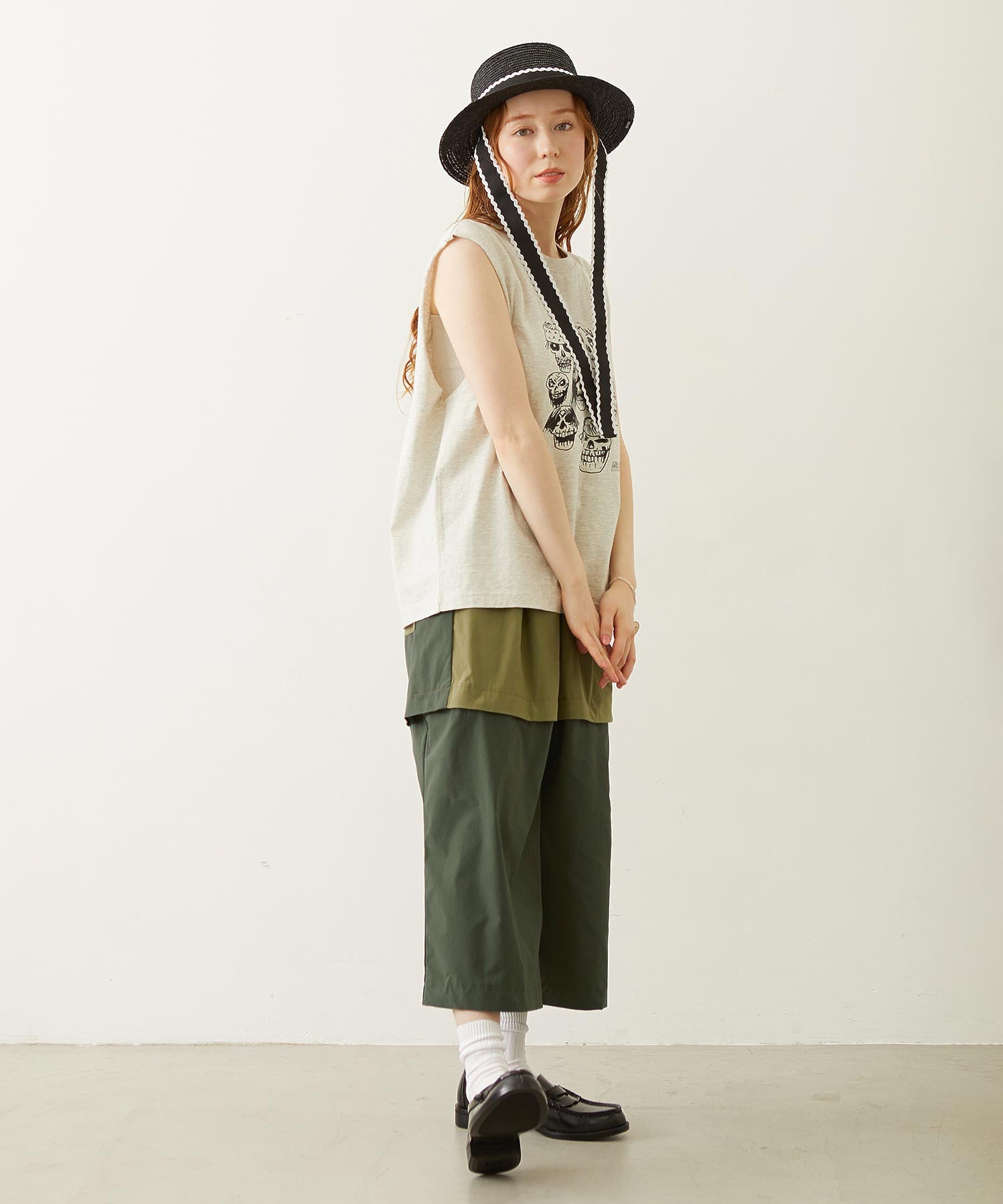 BICOLOR PANTS