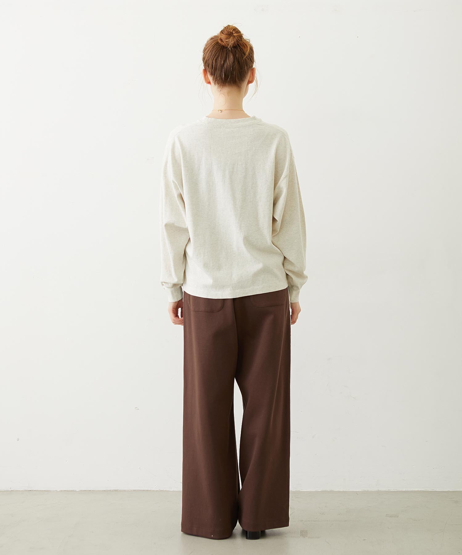 MILKFED.×CHAMPION LS TEE