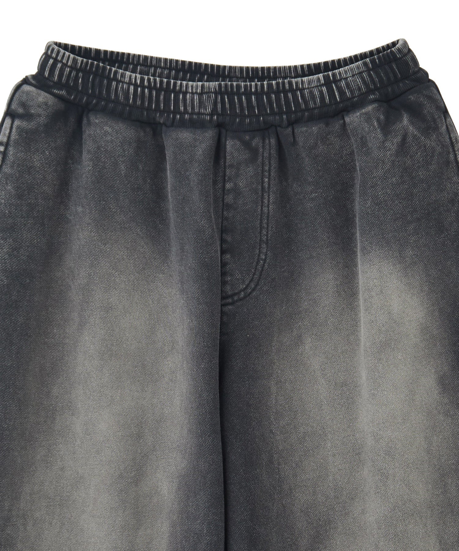 FACE LABEL WASHED SWEATPANTS