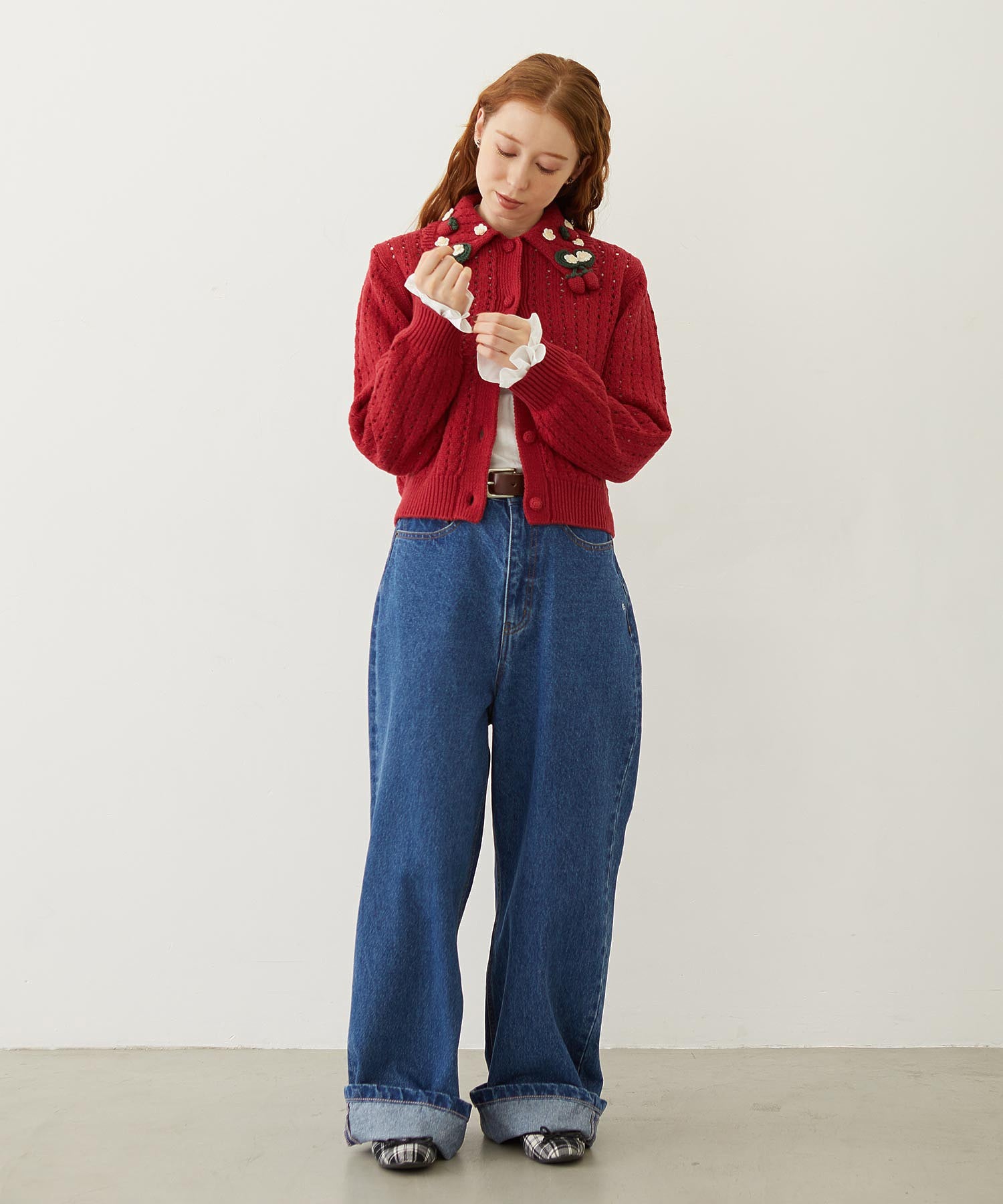 BOYFRIEND LOOSE DENIM PANTS