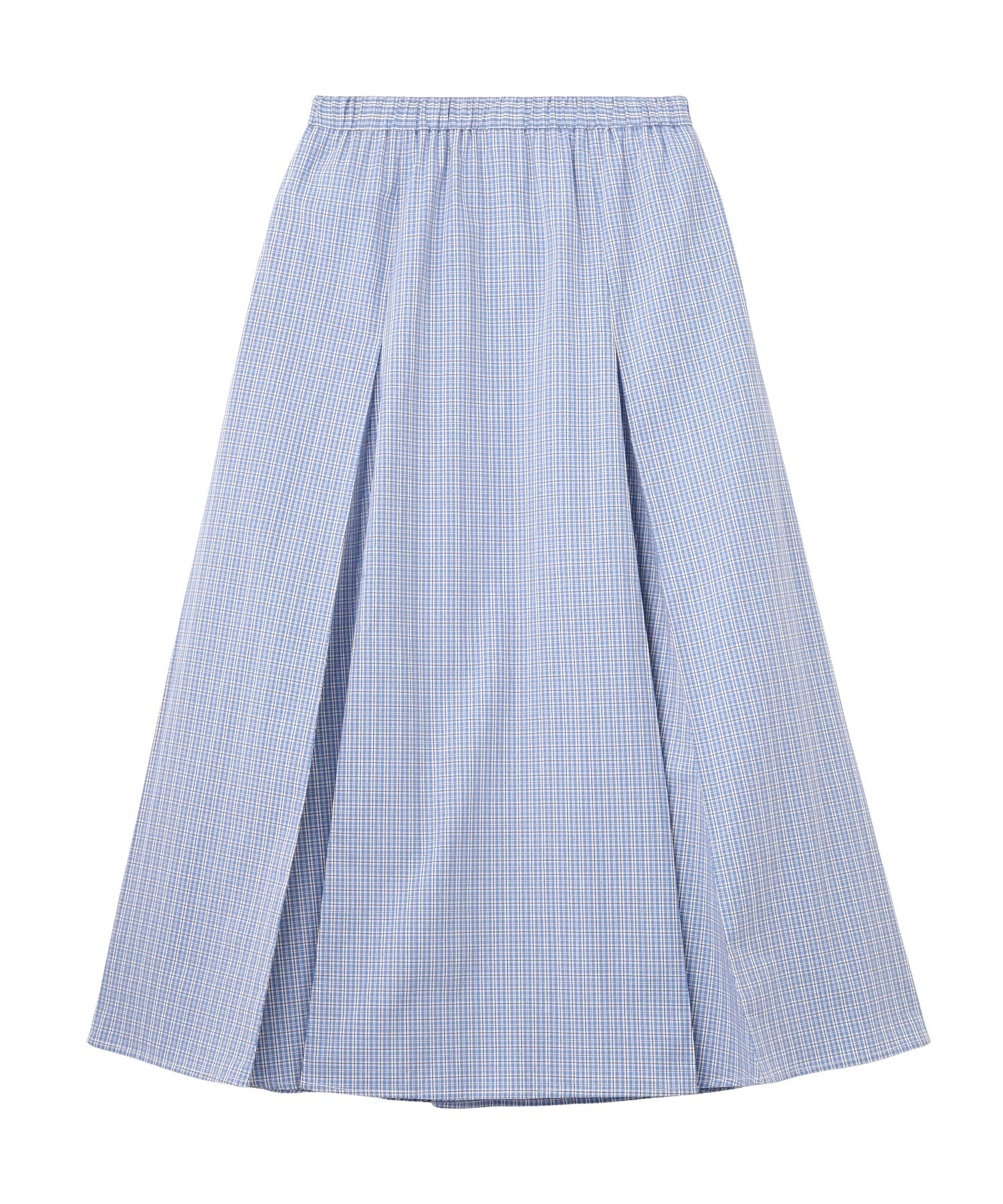 PLAID PATTERN LONG SKIRT