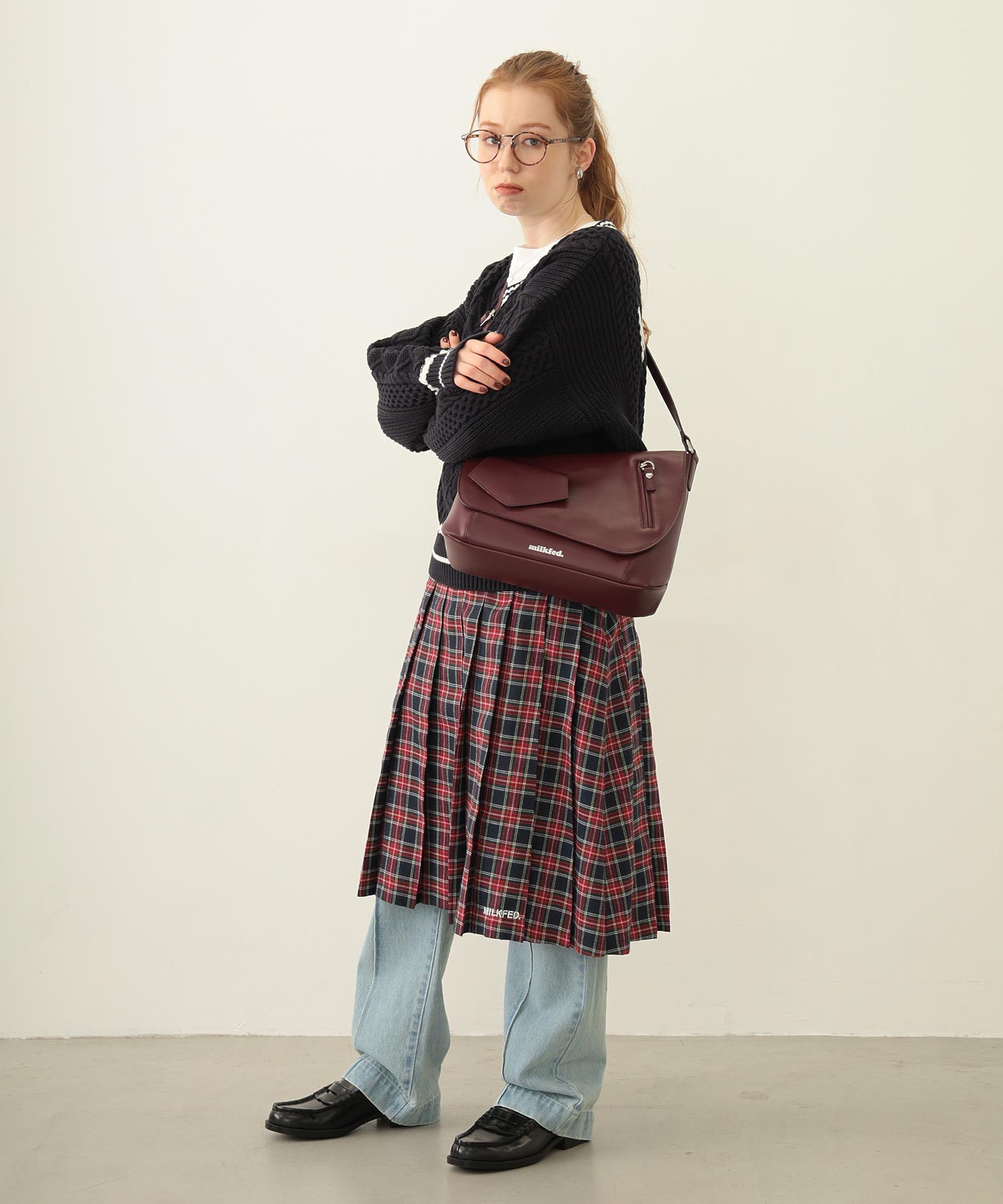 ASYMMETRY FLAP BAG
