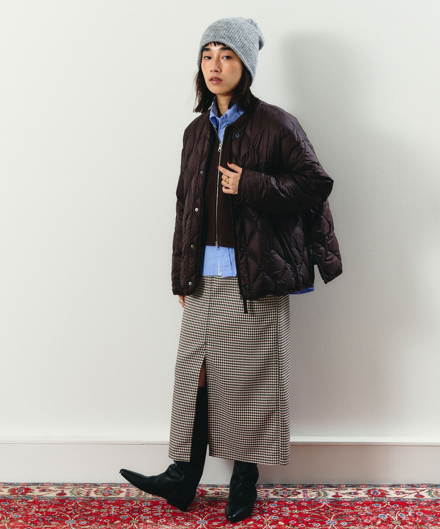【ROSE BUD別注】TAION/REVERSIBLE DOWN JKT