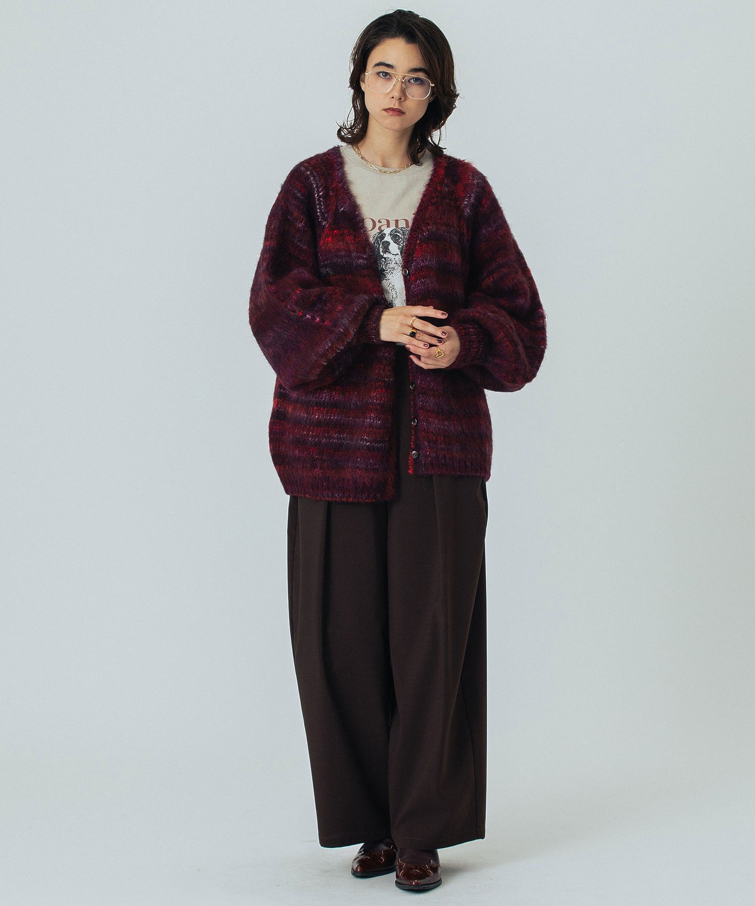 model:172cm 着用サイズ:M