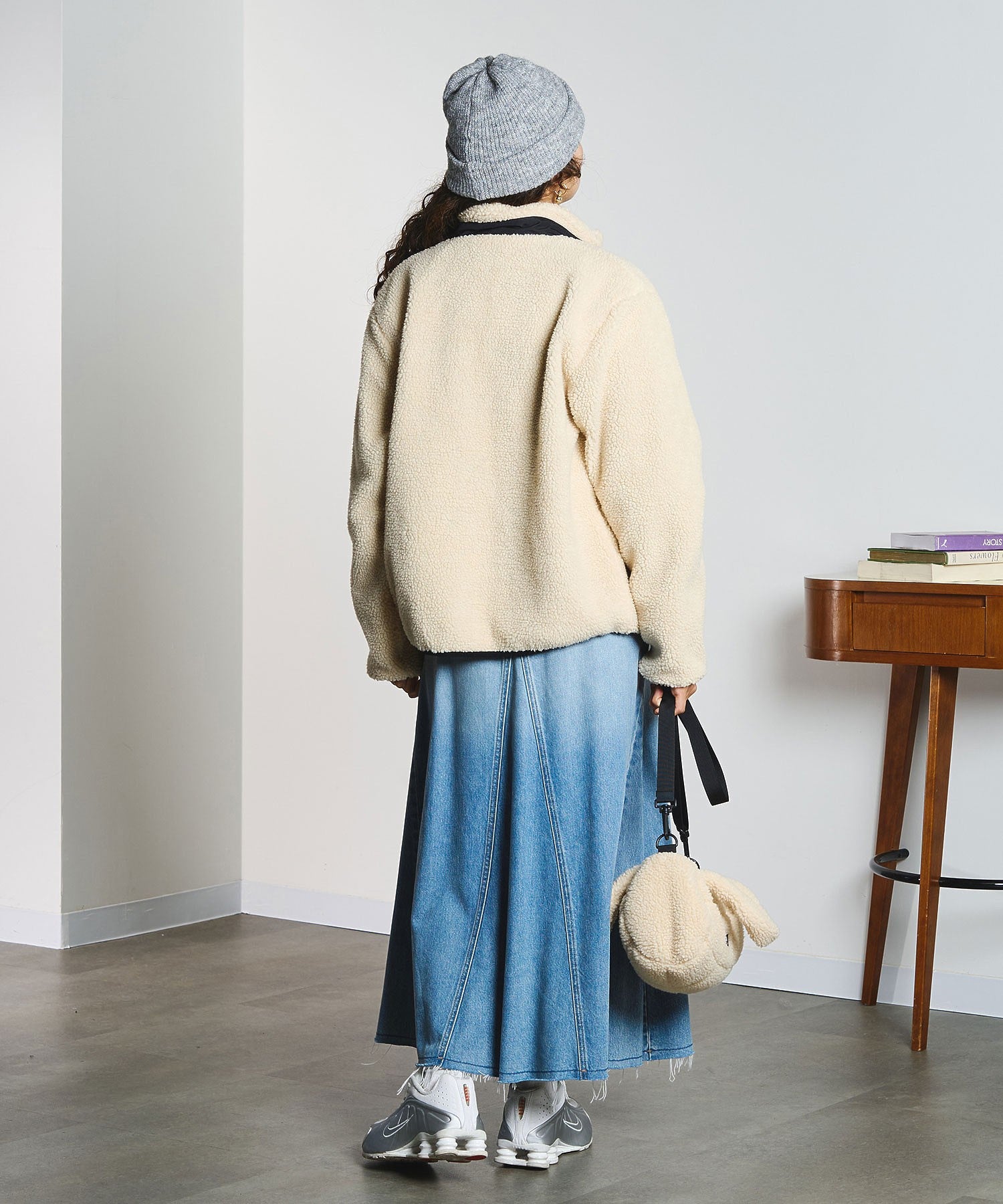 【ROSE BUD別注】KNIT BEANIE