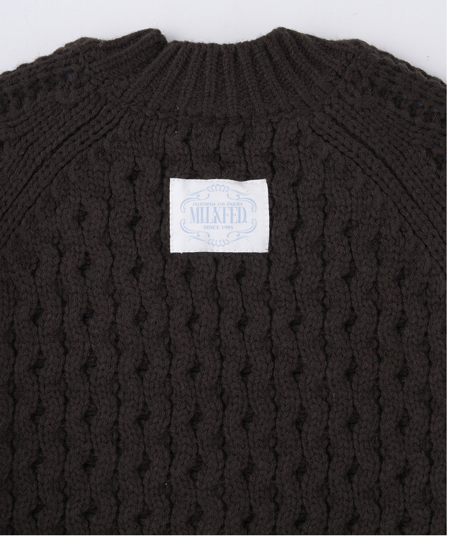 CABLE KNIT CARDIGAN