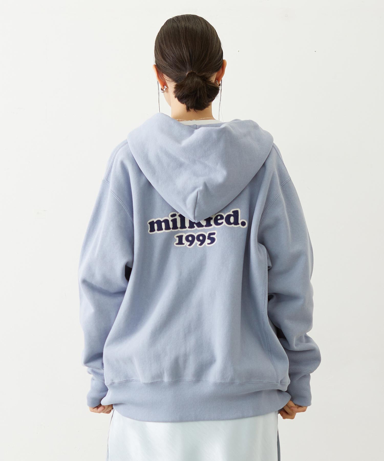 MILKFED.×CHAMPION SWEAT ZIP HOODIE
