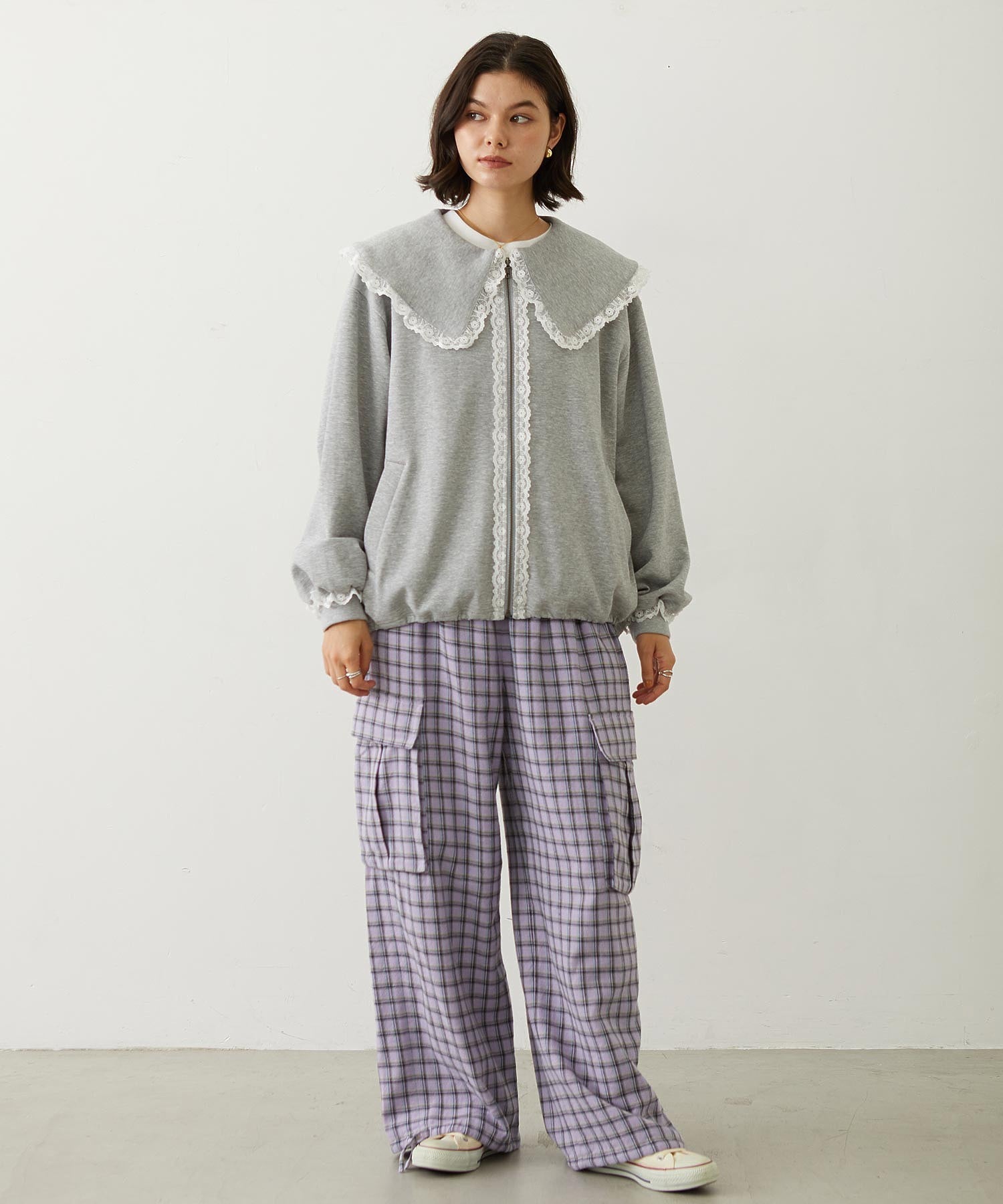 CHECKED CARGO PANTS