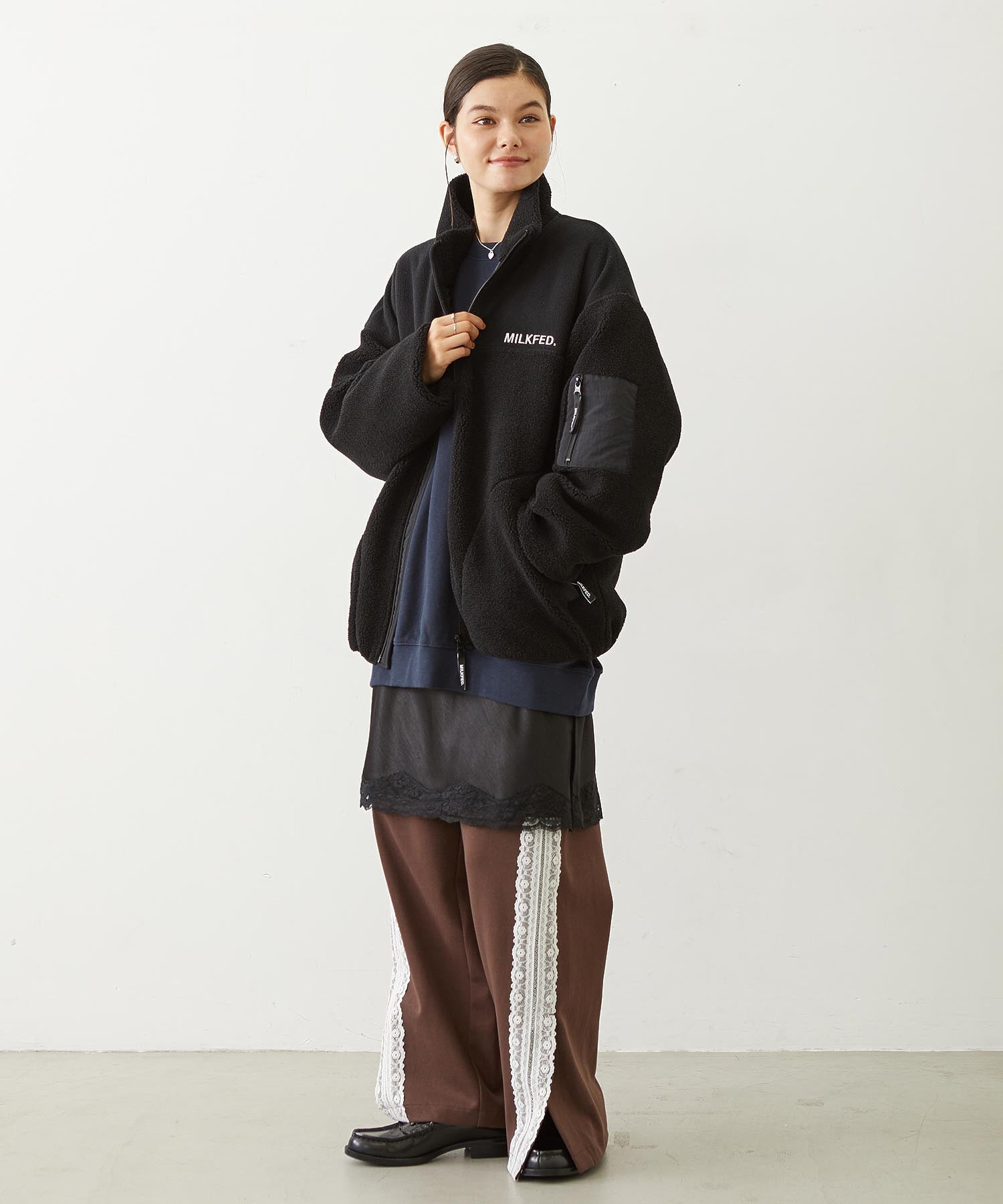 BAR LOGO BOA JACKET