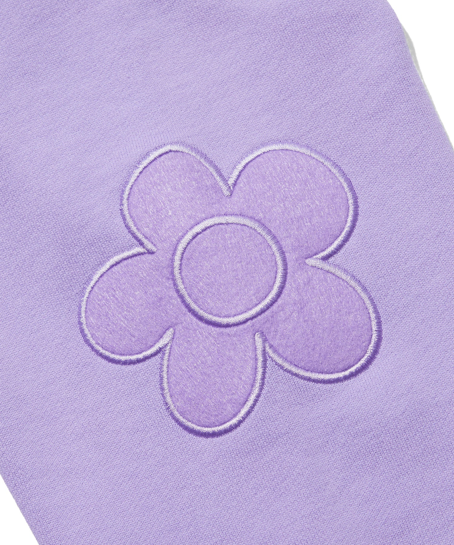 FLOWER ELBOW PATCH SWEAT TOP