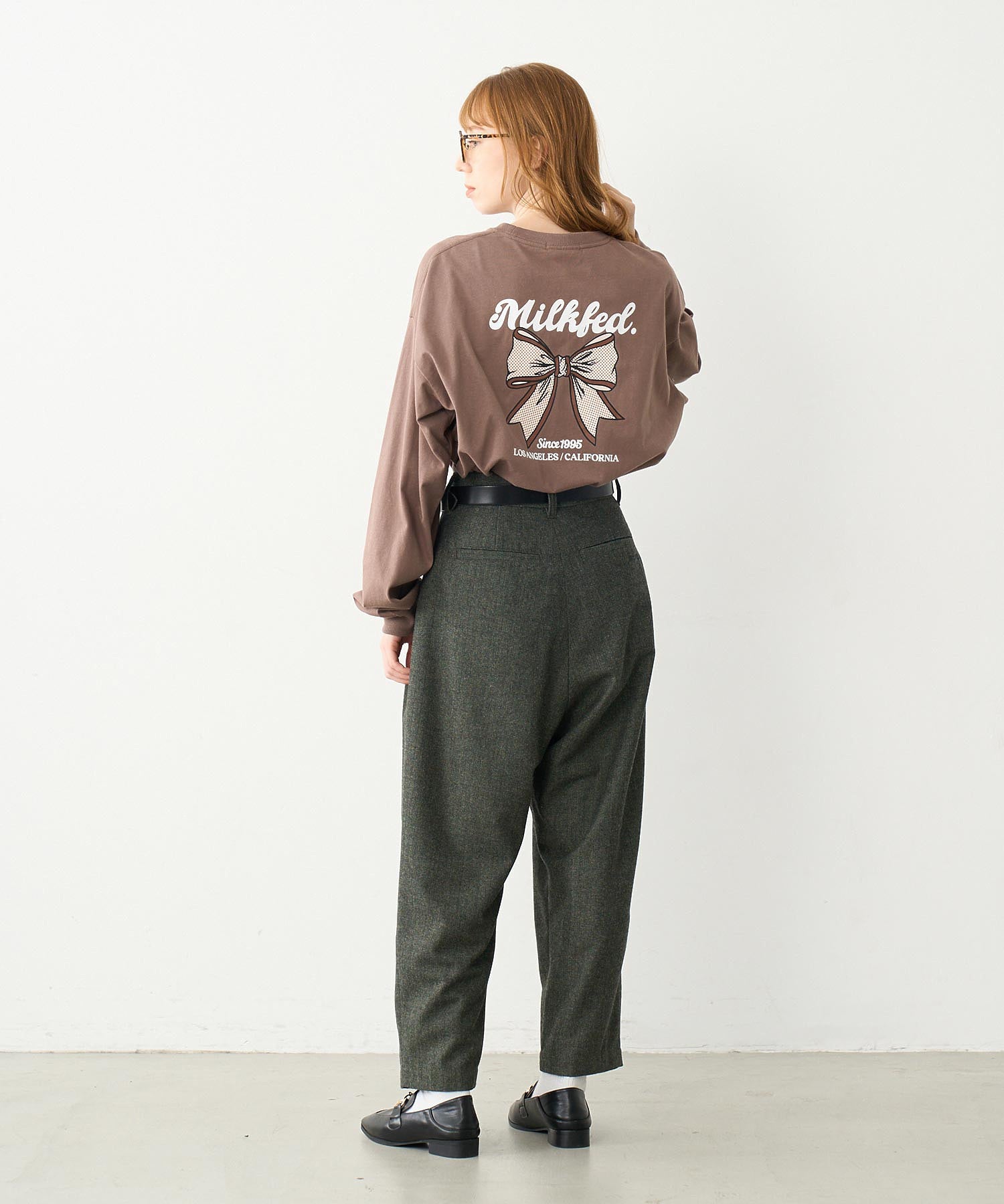 RIBBON WIDE L/S TEE