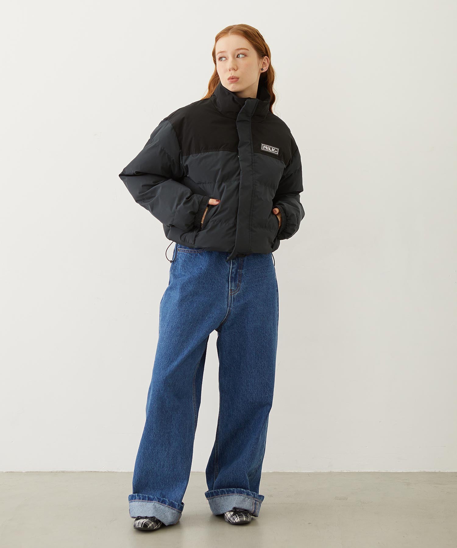 BOYFRIEND LOOSE DENIM PANTS