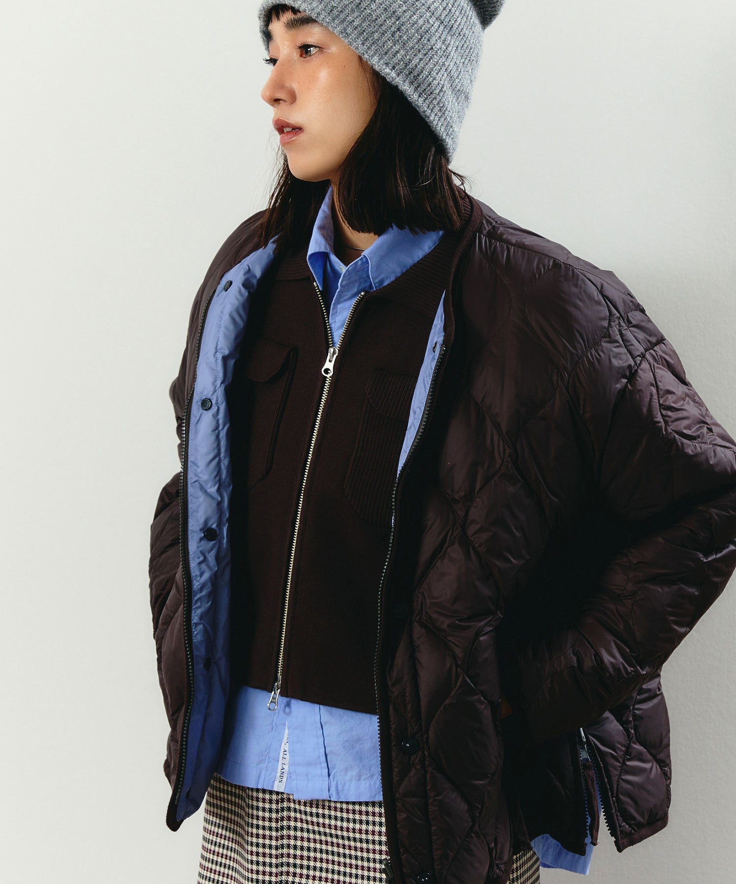 【ROSE BUD別注】TAION/REVERSIBLE DOWN JKT