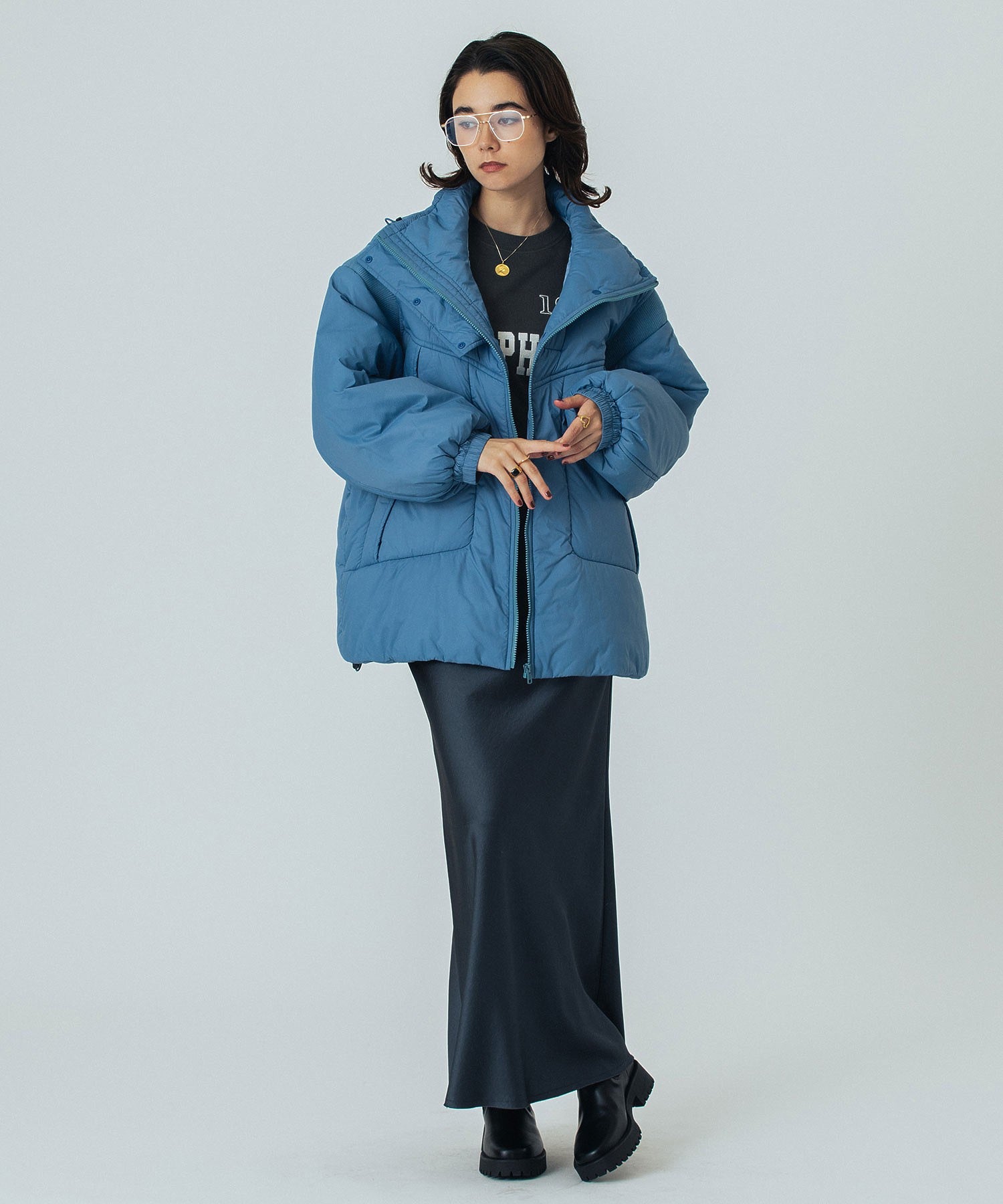 model:172cm 着用サイズ:S