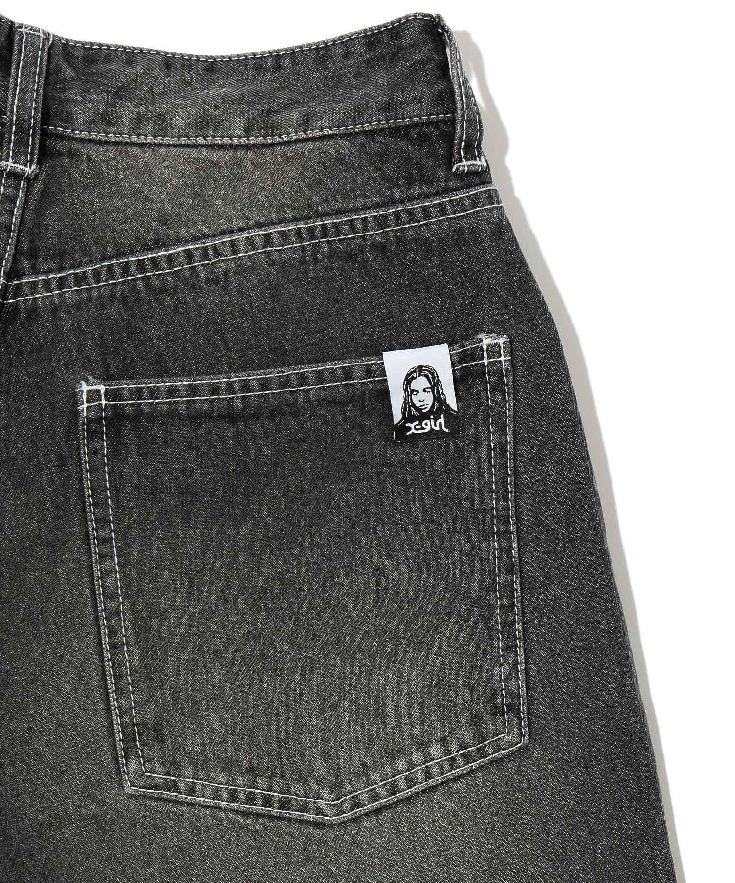 FACE WIDE TAPERED PANTS X-girl