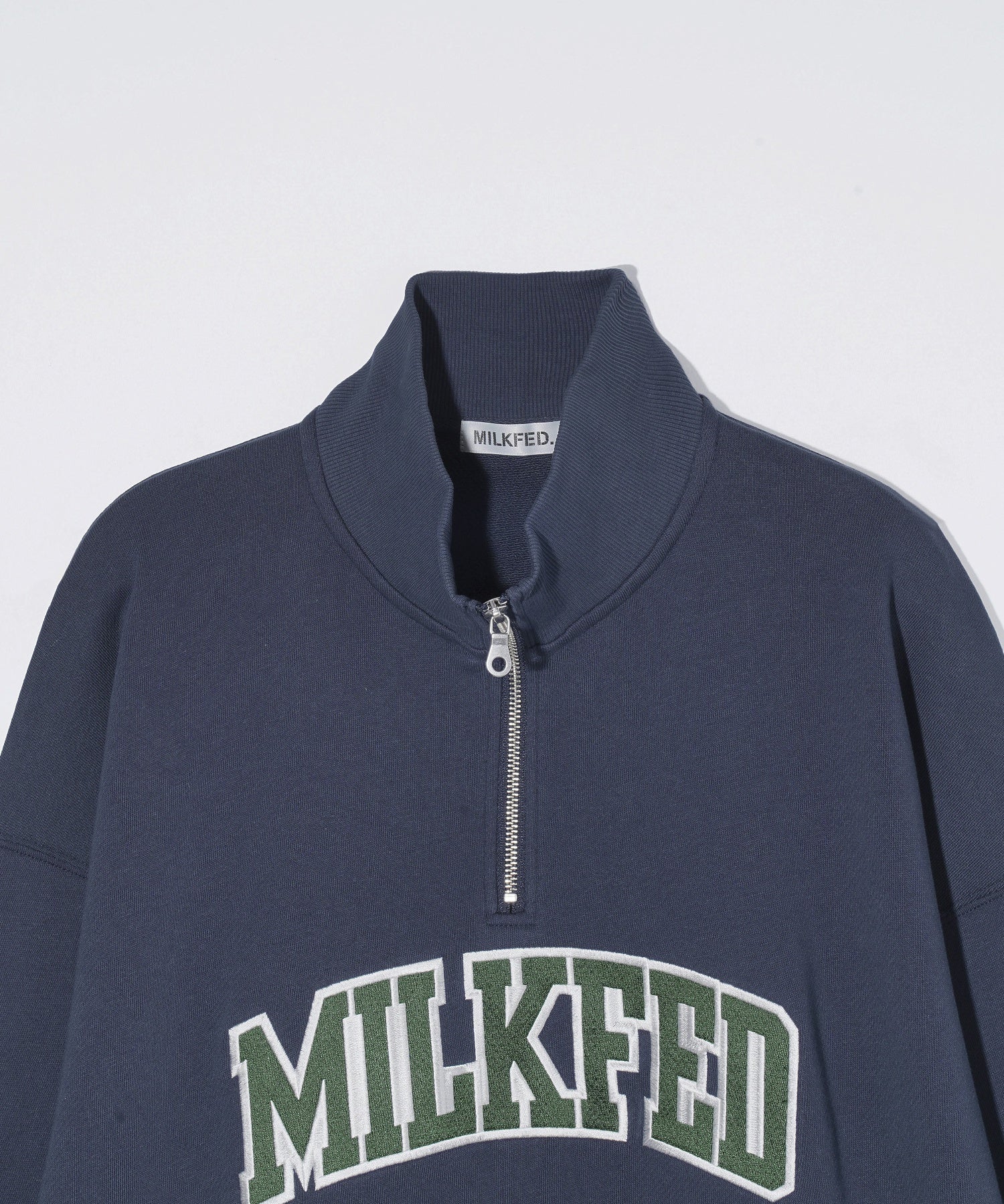 COLLEGE LOGO HALF ZIP TOP