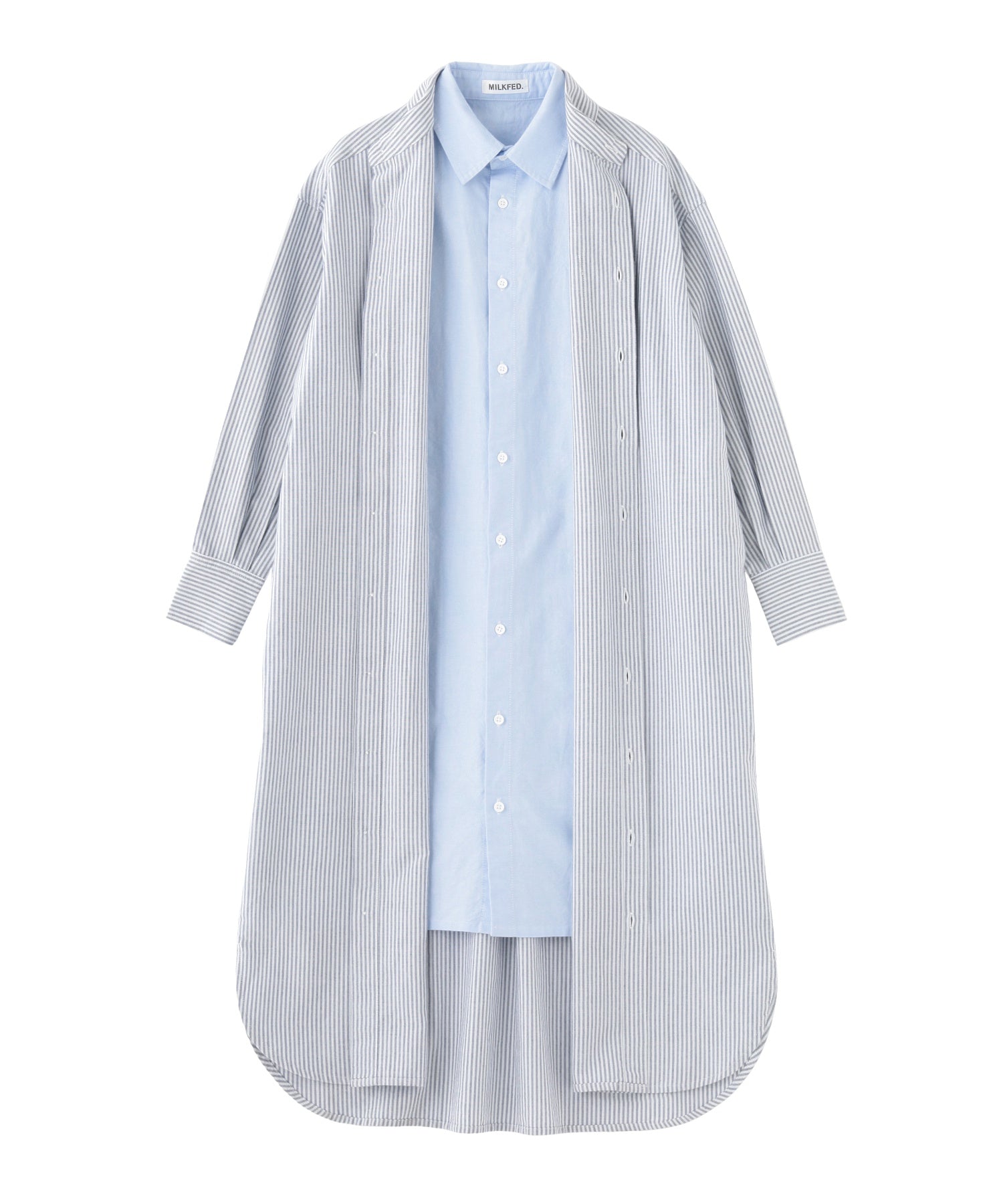 LAYERED SHIRTS DRESS